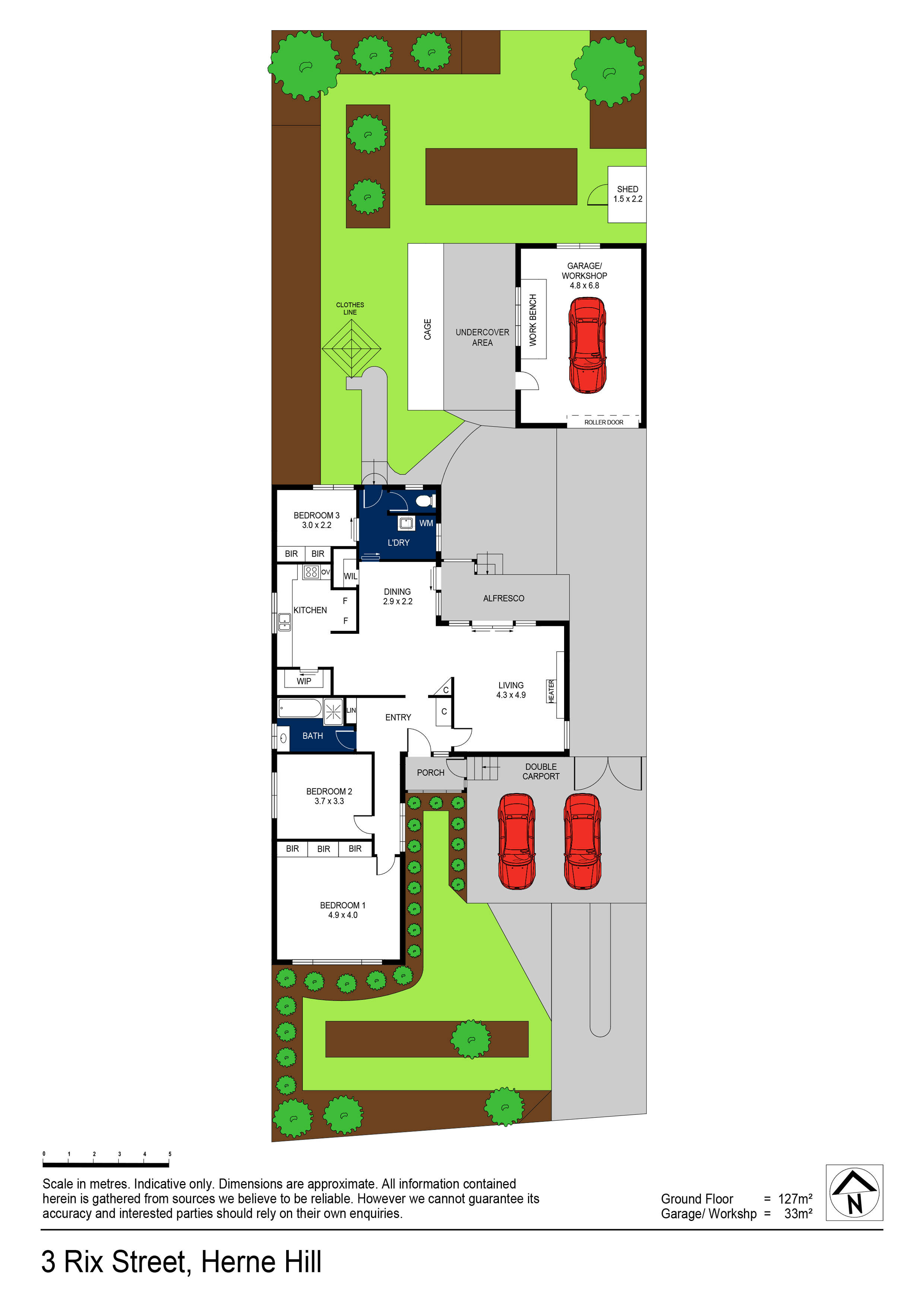 3 Rix Street, Herne Hill, VIC 3218 - Thumbnail 1 - 01/11/2022