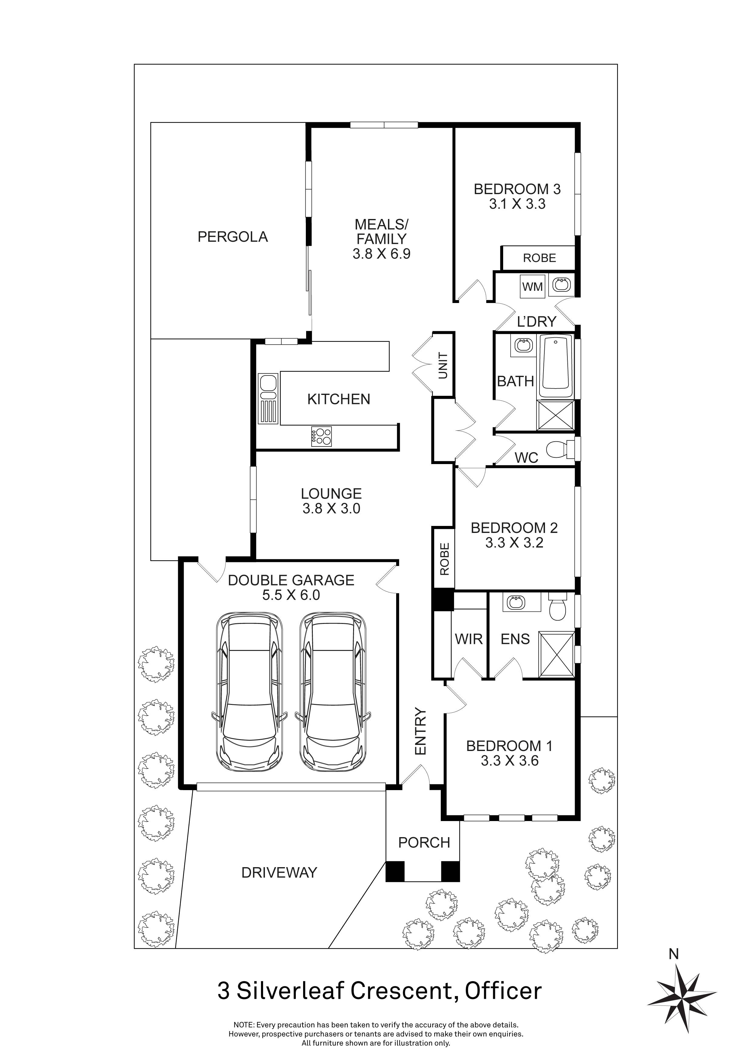 3 Silverleaf Crescent, Officer, VIC 3809 - Thumbnail 1 - 20/08/2025