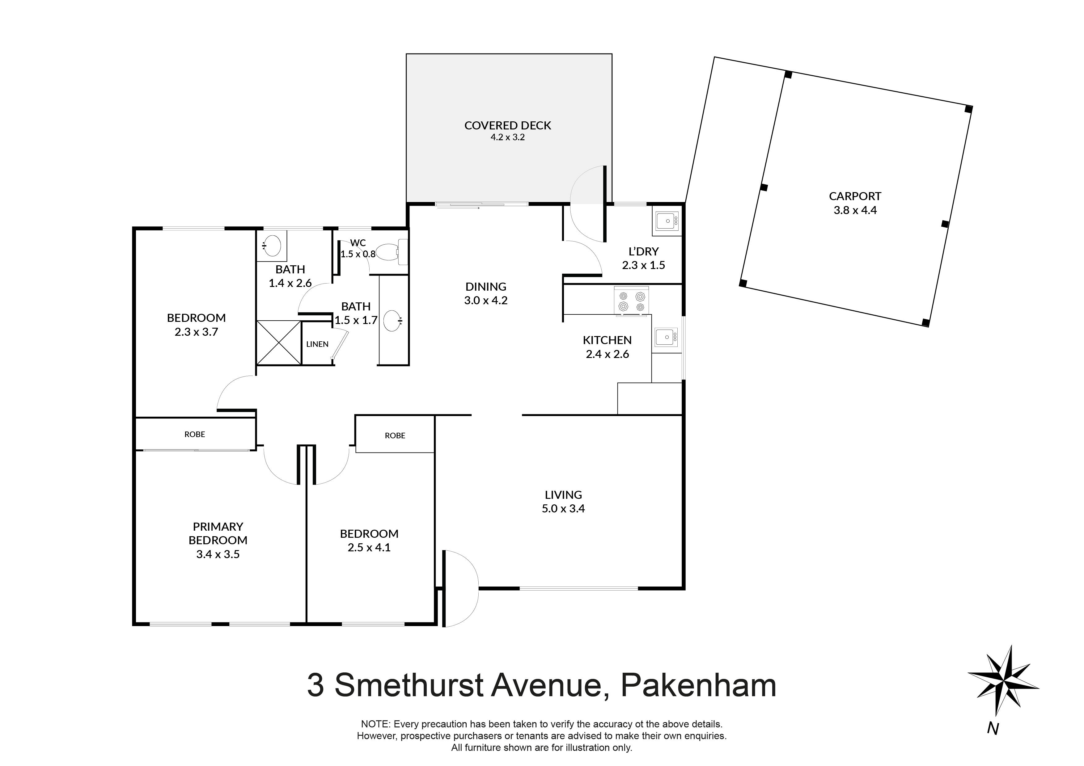 3 Smethurst Avenue, Pakenham, VIC 3810 - Thumbnail 1 - 27/08/2026