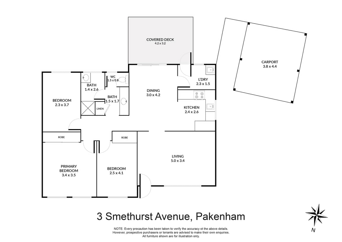 3 Smethurst Avenue, Pakenham, VIC 3810 - Thumbnail 1 - 27/08/2026