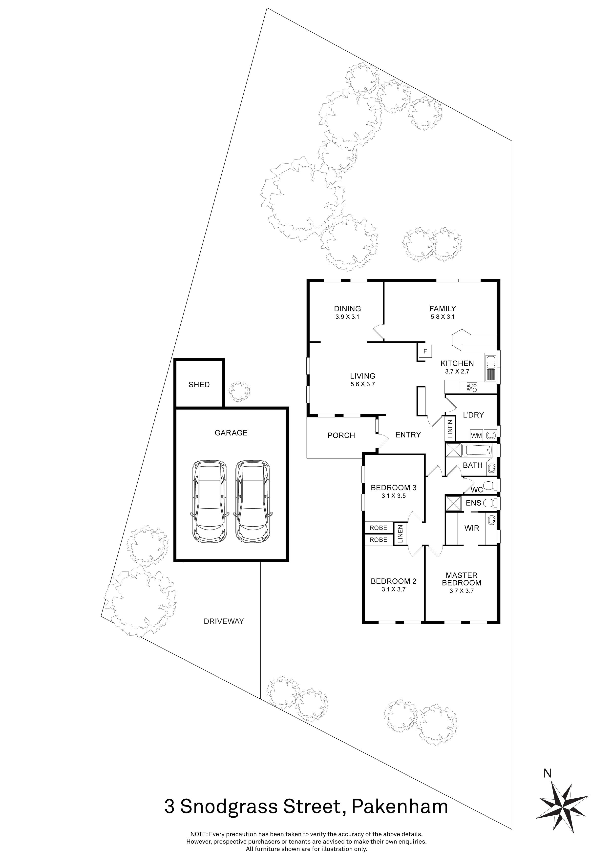 3 Snodgrass Street, Pakenham, VIC 3810 - Thumbnail 1 - 08/08/2023