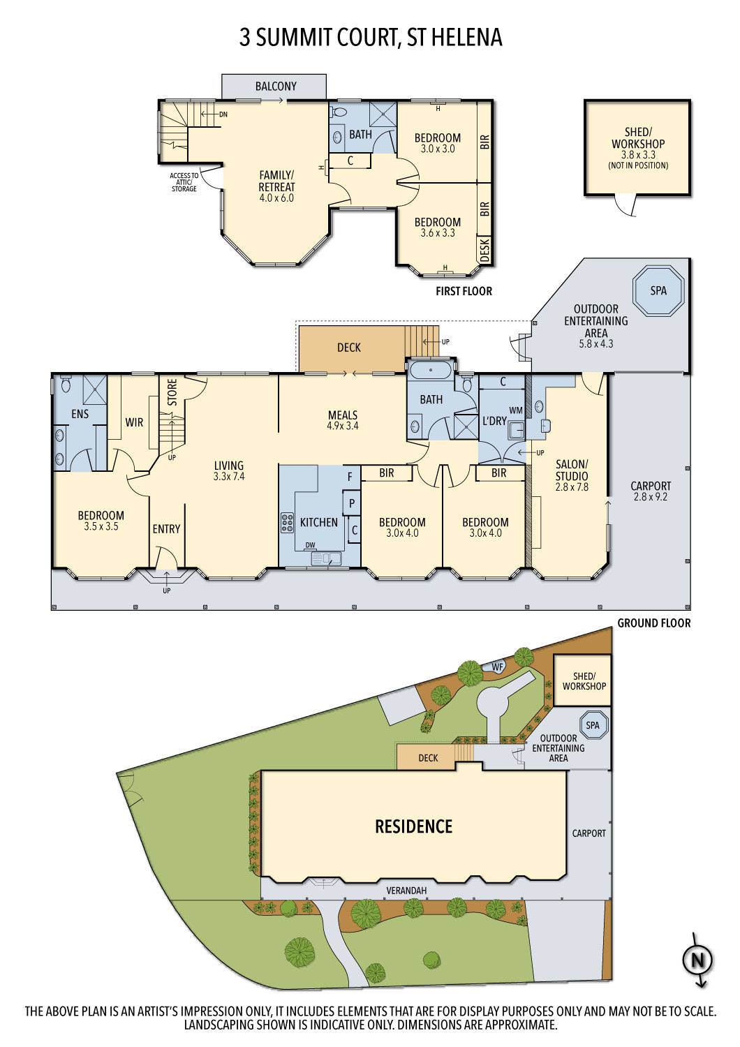 3 Summit Court, St Helena, VIC 3088 - Thumbnail 1 - 13/07/2023