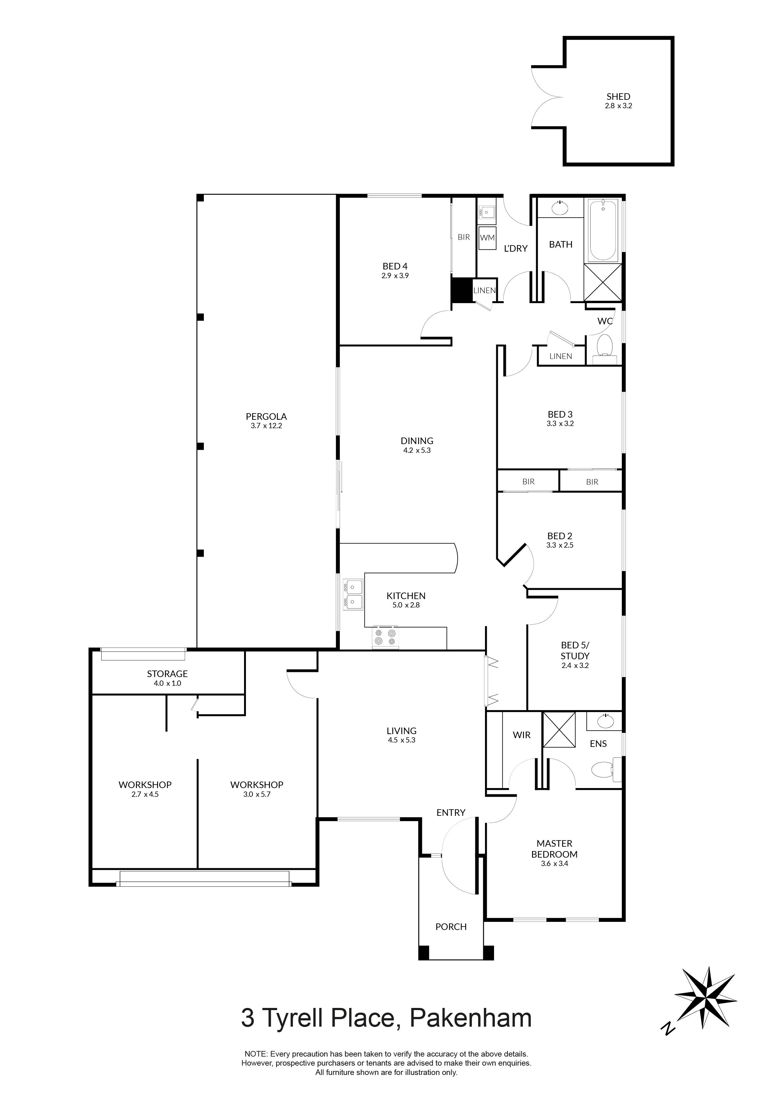 3 Tyrell Place, Pakenham, VIC 3810 - Thumbnail 1 - 13/02/2025