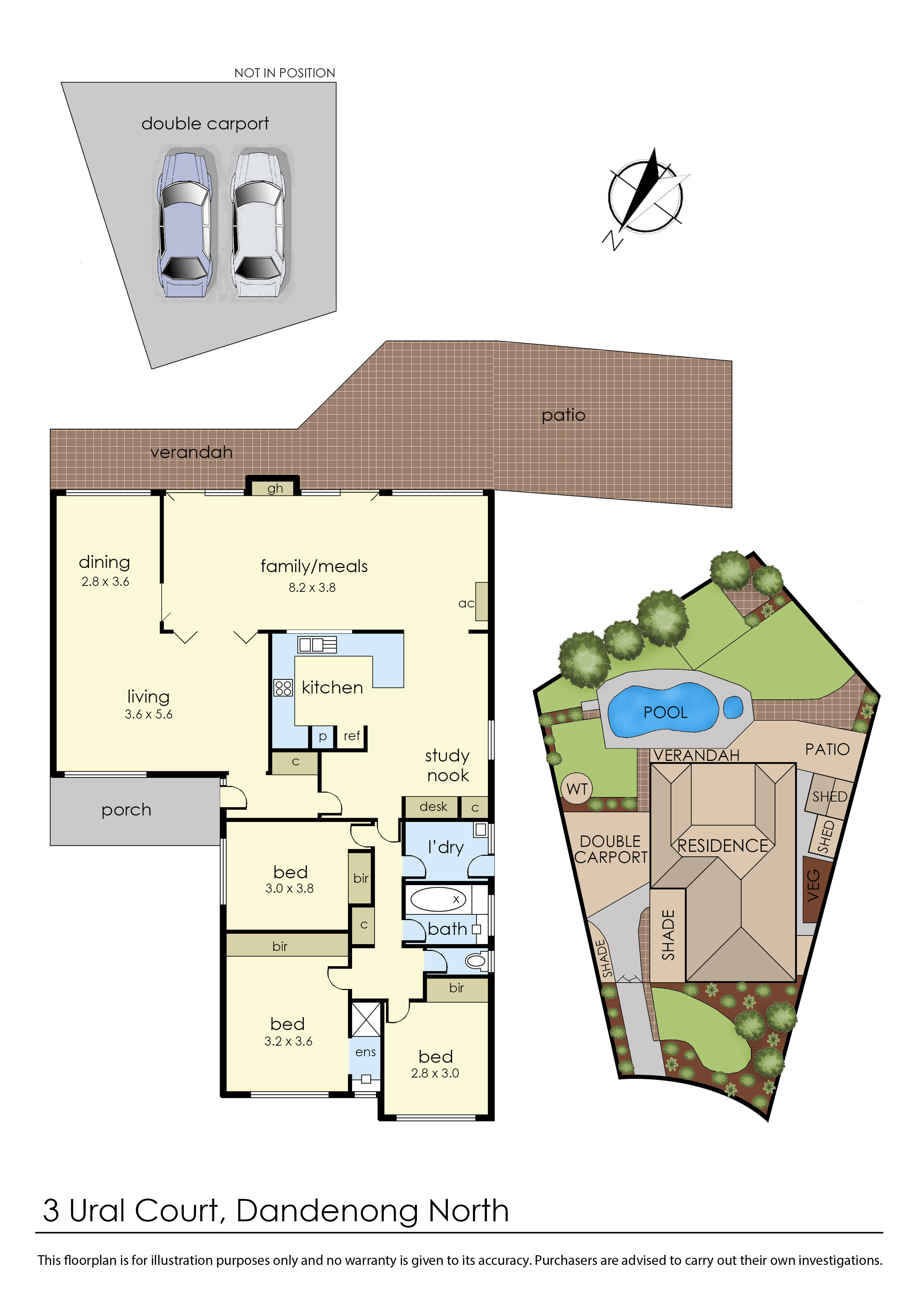 3 Ural Court, Dandenong North, VIC 3175 - Thumbnail 1 - 01/09/2022