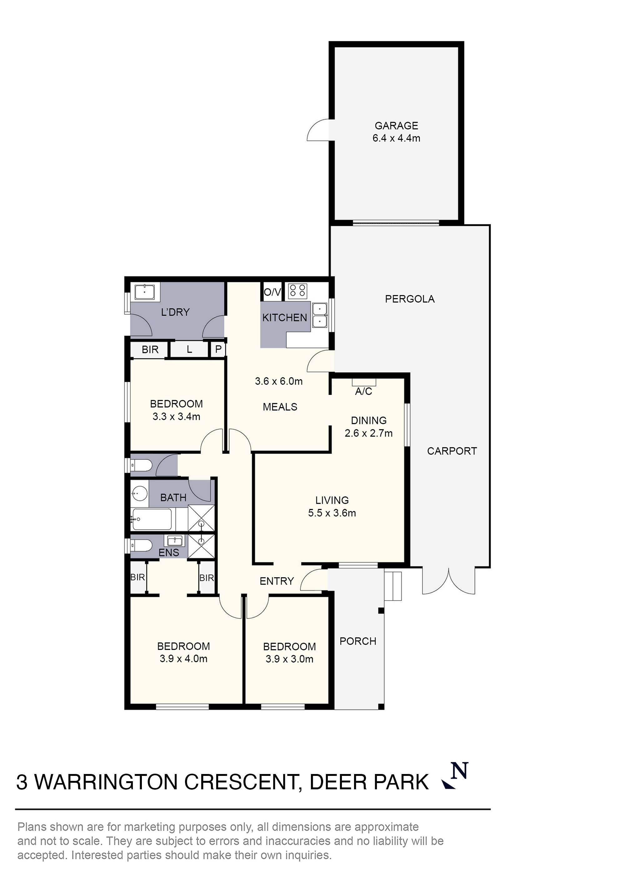 3 Warrington Crescent, Deer Park, VIC 3023 - Thumbnail 1 - 17/03/2022