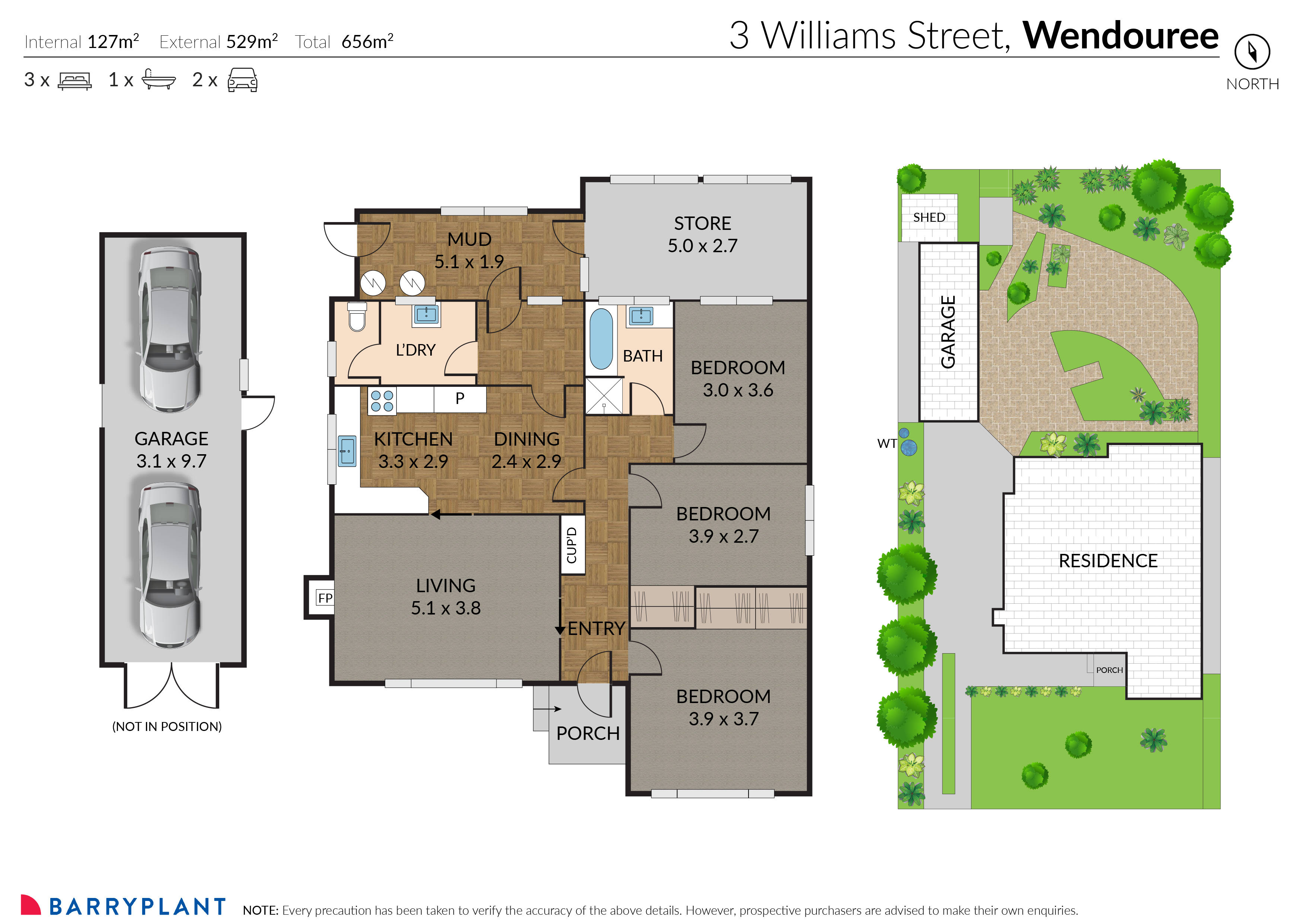 3 Williams Street, Wendouree, VIC 3355 - Thumbnail 1 - 18/04/2024
