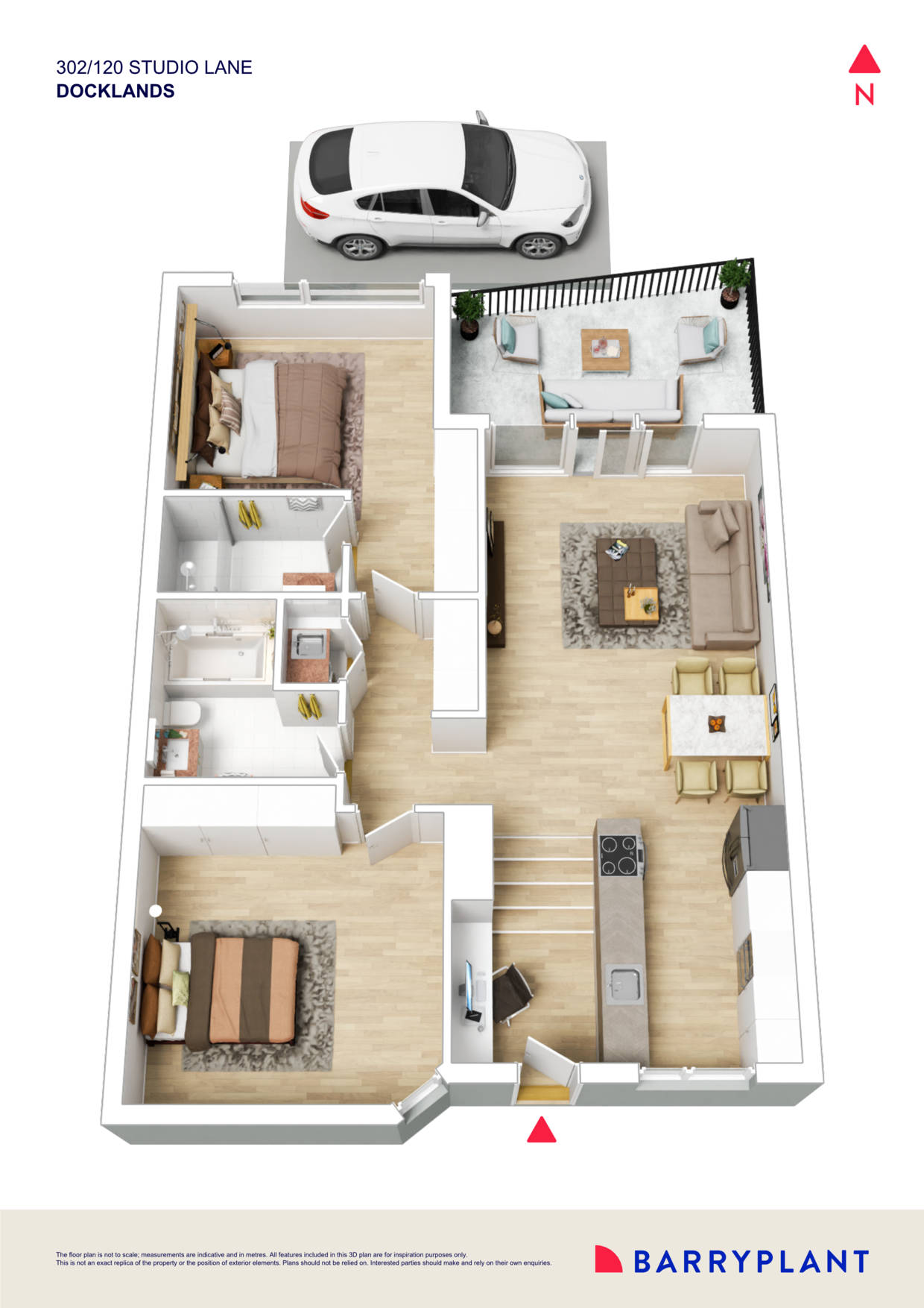 302/120 Studio Lane, Docklands, VIC 3008 - Thumbnail 1 - 29/02/2024