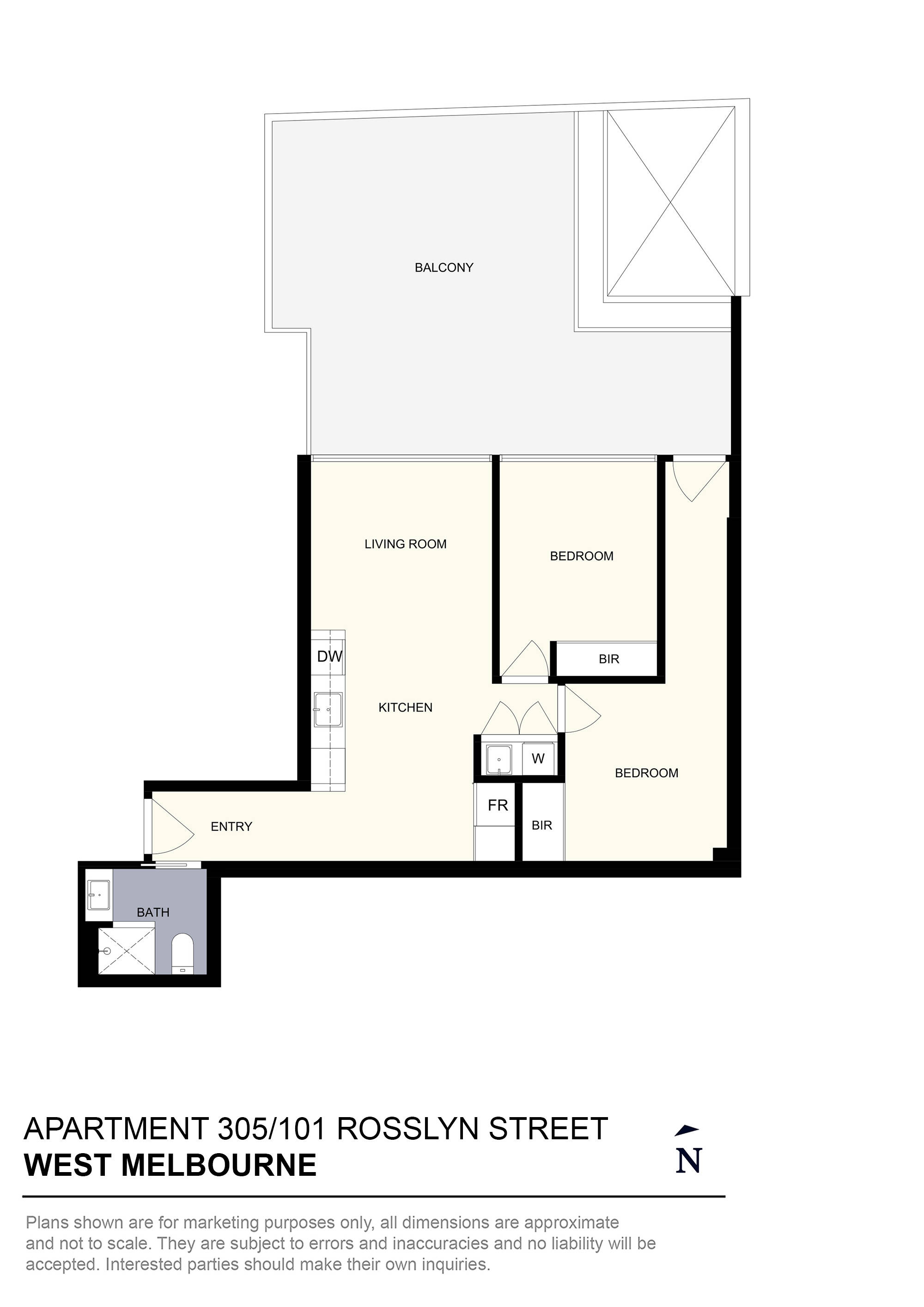 305/101 Rosslyn Street, West Melbourne, VIC 3003 - Thumbnail 1 - 16/04/2026