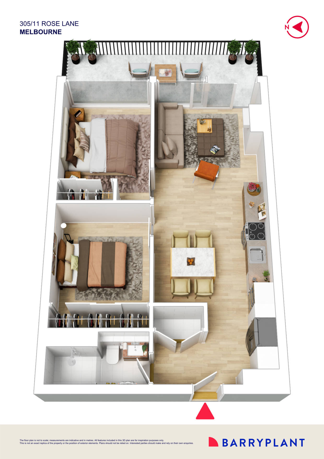 305/11 Rose Lane, Melbourne, VIC 3000 - Thumbnail 1 - 03/10/2024