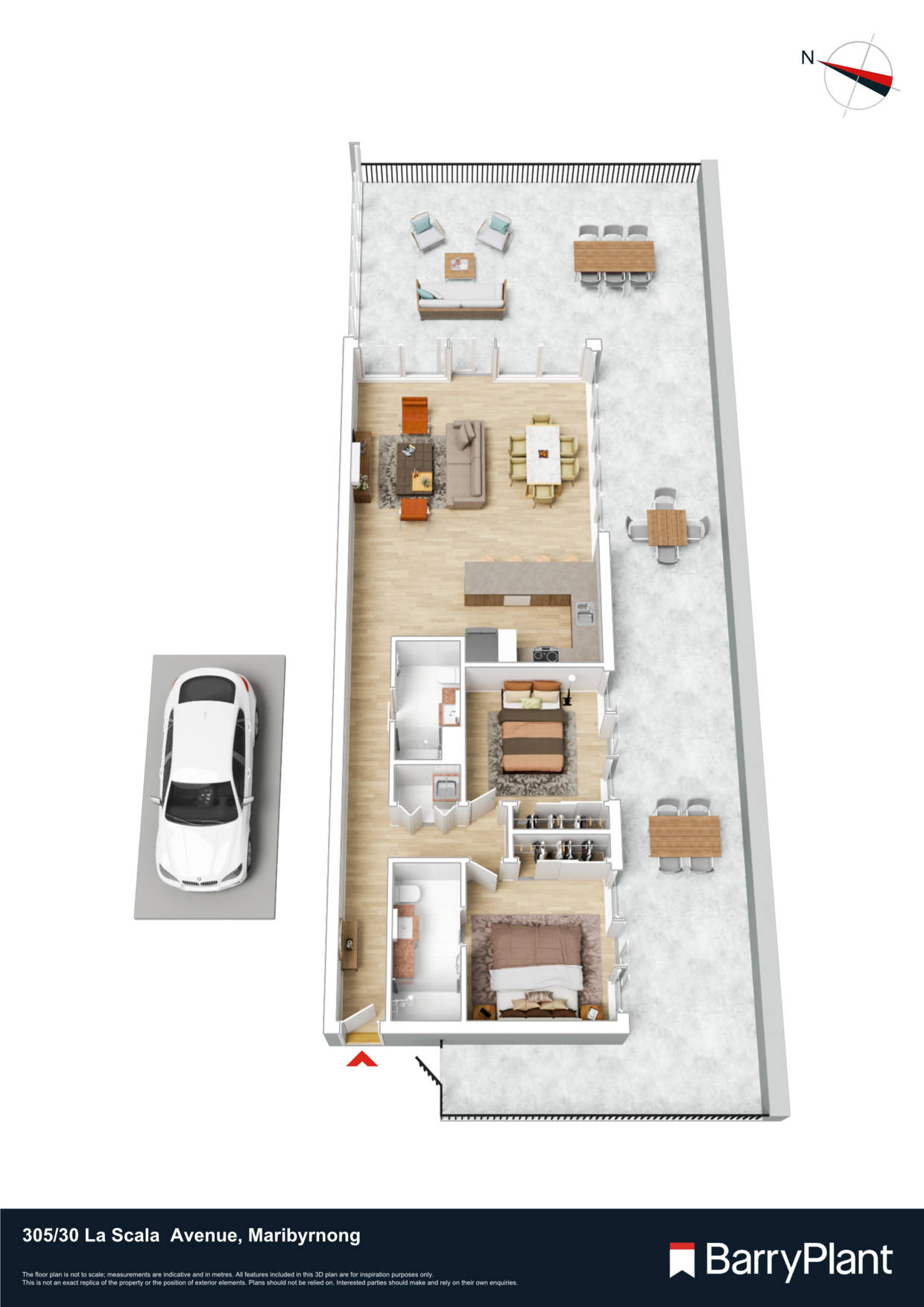 305/30 La Scala Avenue, Maribyrnong, VIC 3032 - Thumbnail 1 - 31/07/2023
