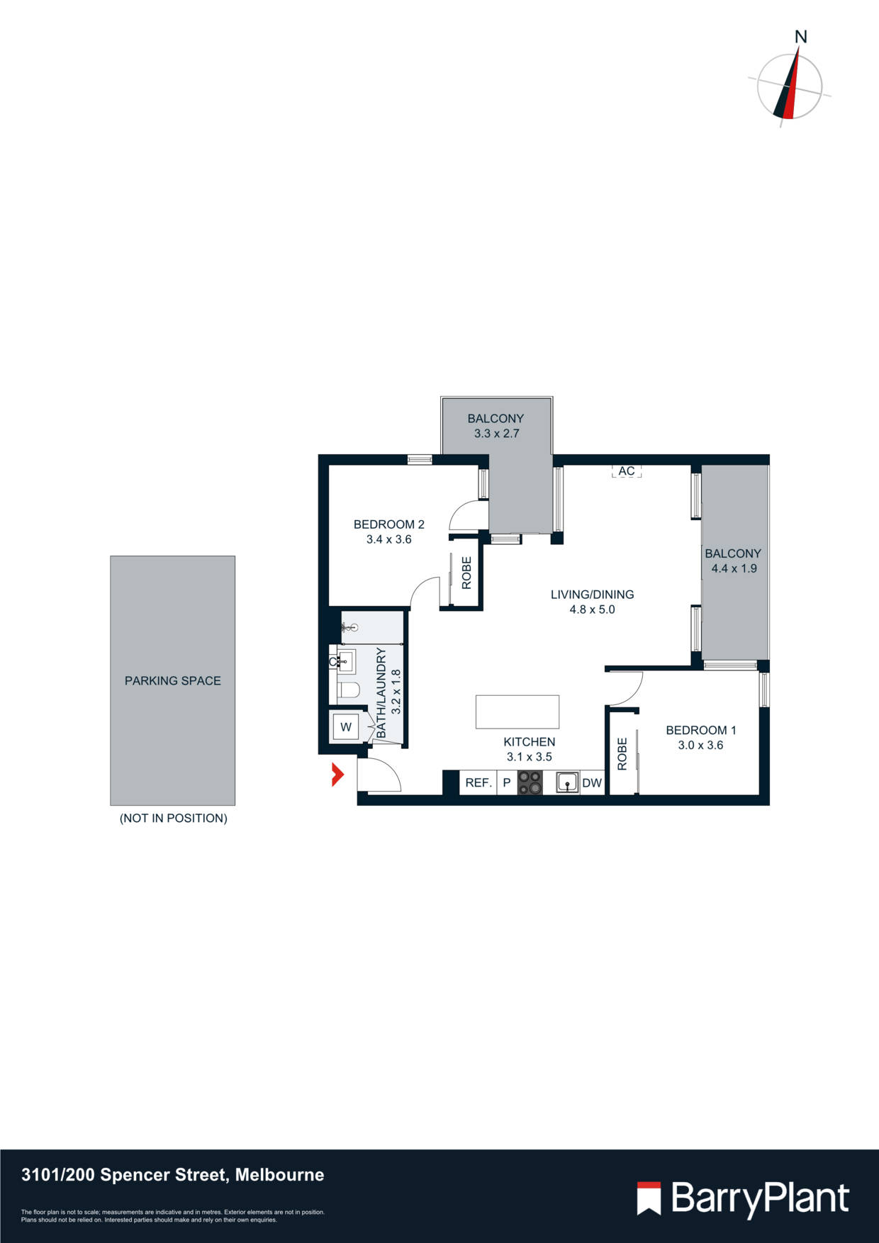3101/200 Spencer Street, Melbourne, VIC 3000 - Thumbnail 1 - 15/08/2023