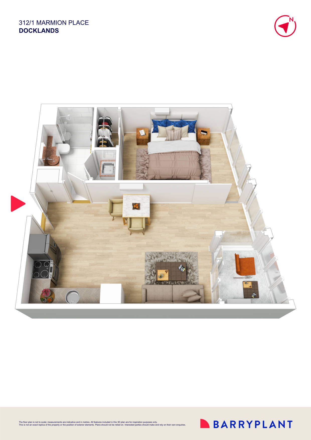 312/1 Marmion Place, Docklands, VIC 3008 - Thumbnail 1 - 15/01/2025