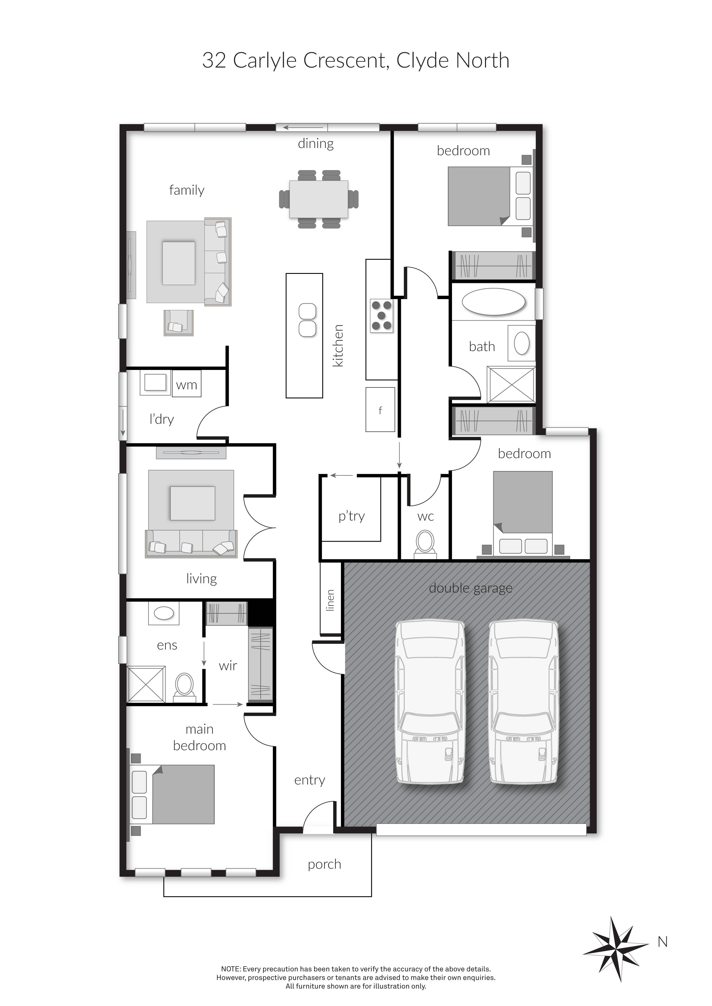 32 Carlyle Crescent, Clyde North, VIC 3978 - Thumbnail 1 - 04/04/2025