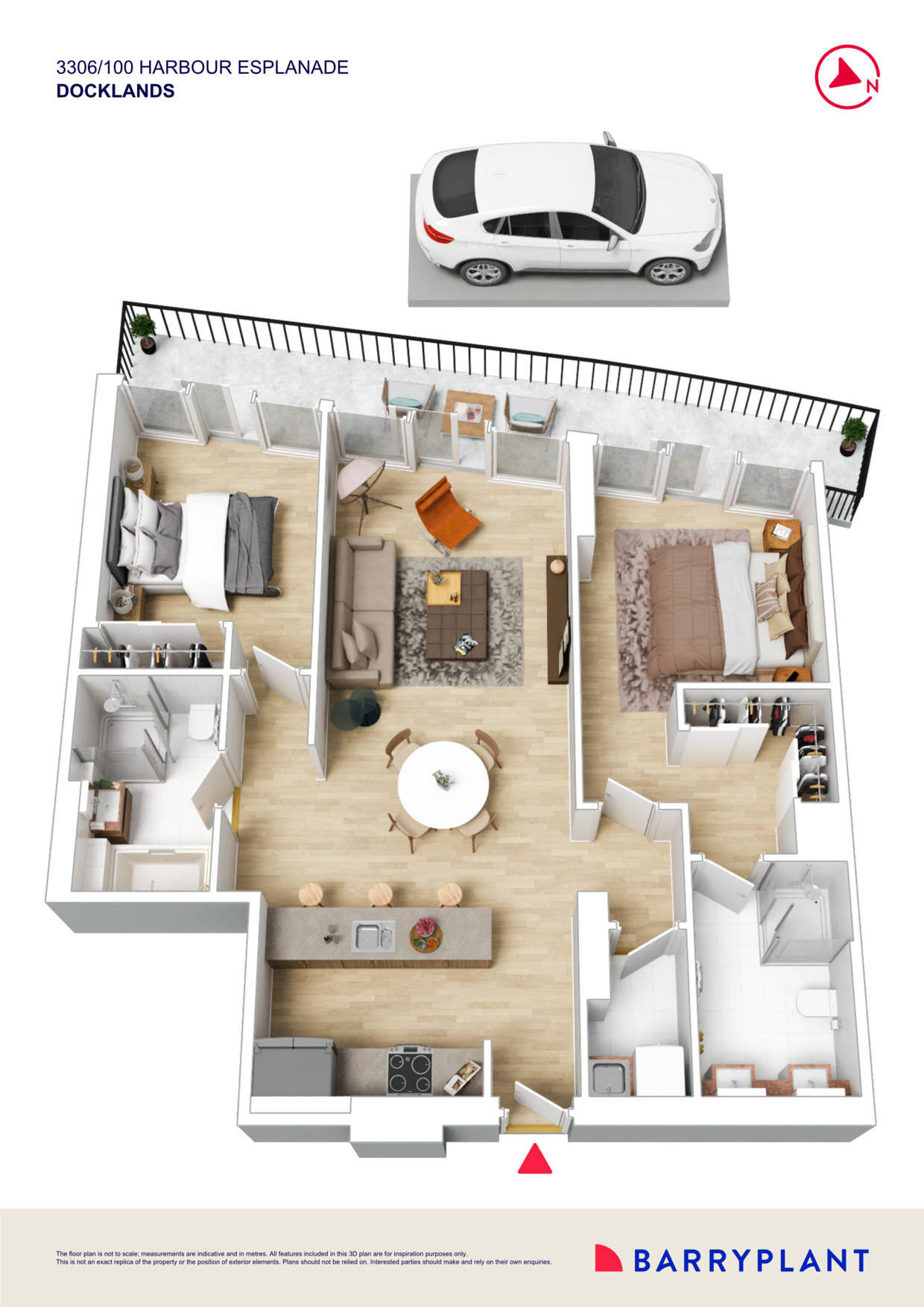 3306/100 Harbour Esplanade, Docklands, VIC 3008 - Thumbnail 1 - 22/01/2026