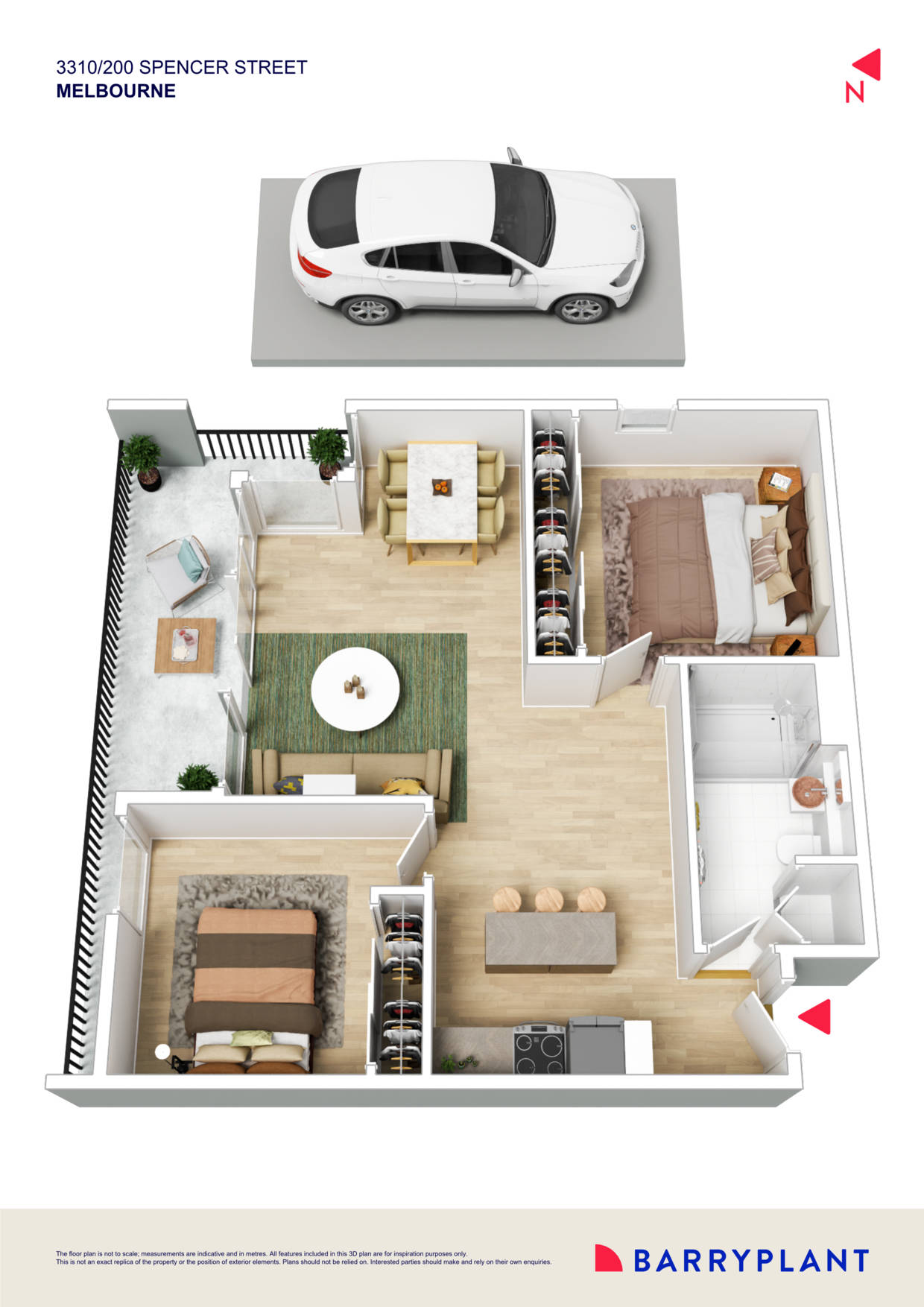 3310/200 Spencer Street, Melbourne, VIC 3000 - Thumbnail 1 - 11/01/2024