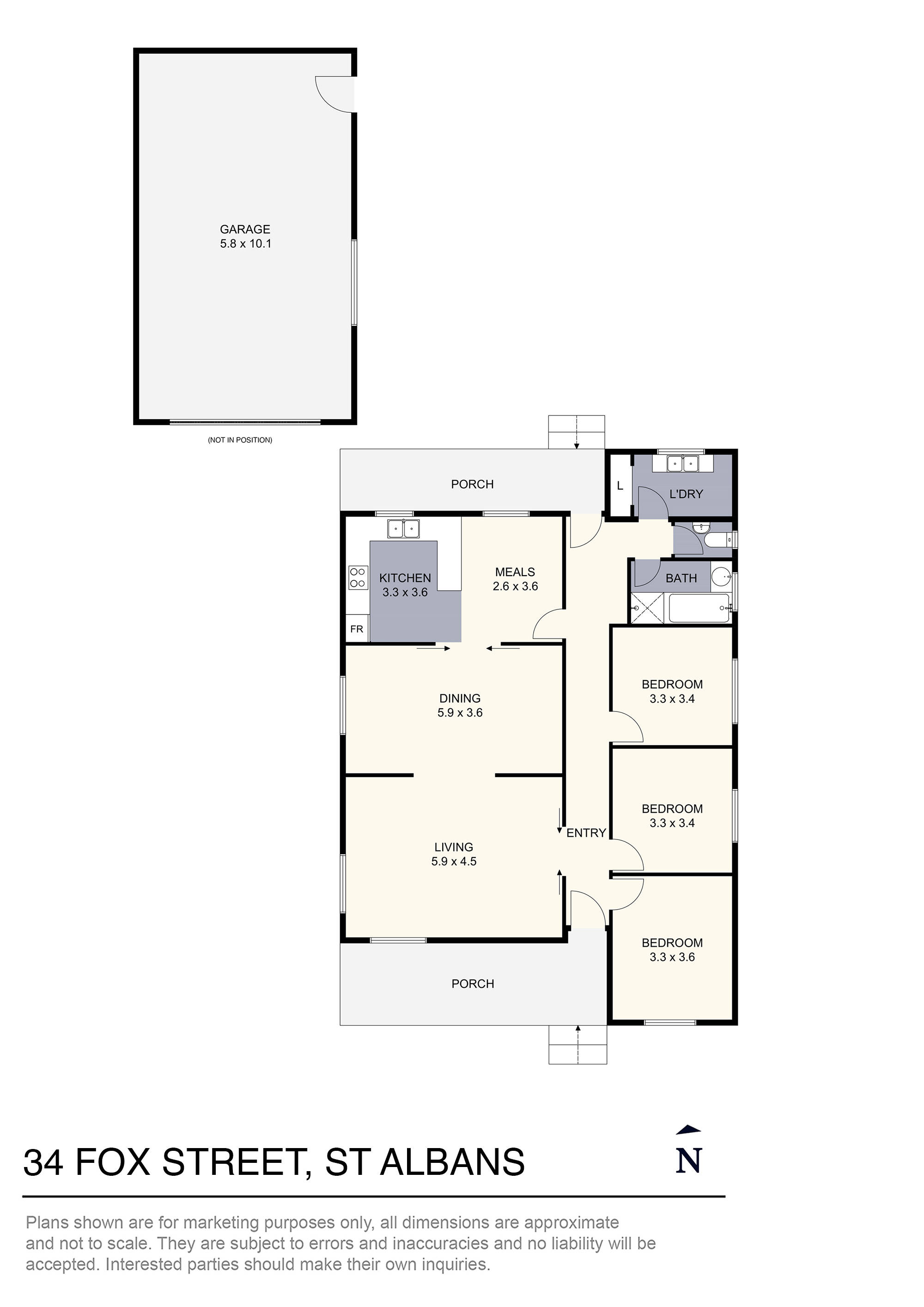 34 Fox Street, St Albans, VIC 3021 - Thumbnail 1 - 13/04/2026