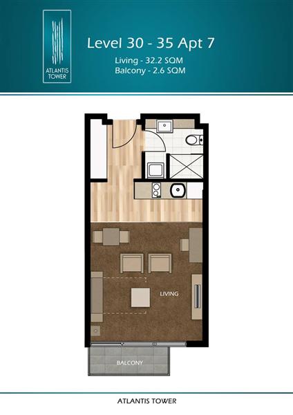 3407/288 Spencer Street, Melbourne, VIC 3000 - Thumbnail 1 - 11/02/2025