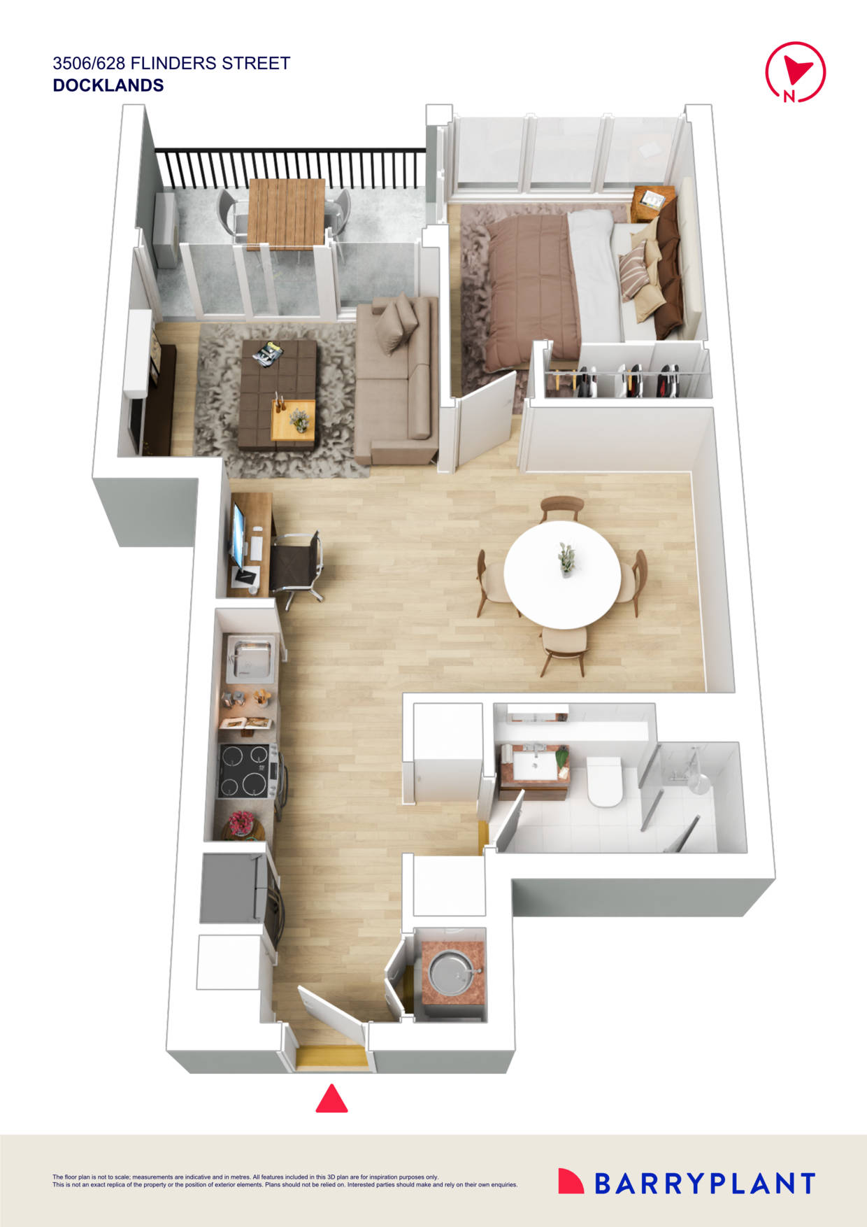 3506/628 Flinders Street, Docklands, VIC 3008 - Thumbnail 1 - 26/02/2026