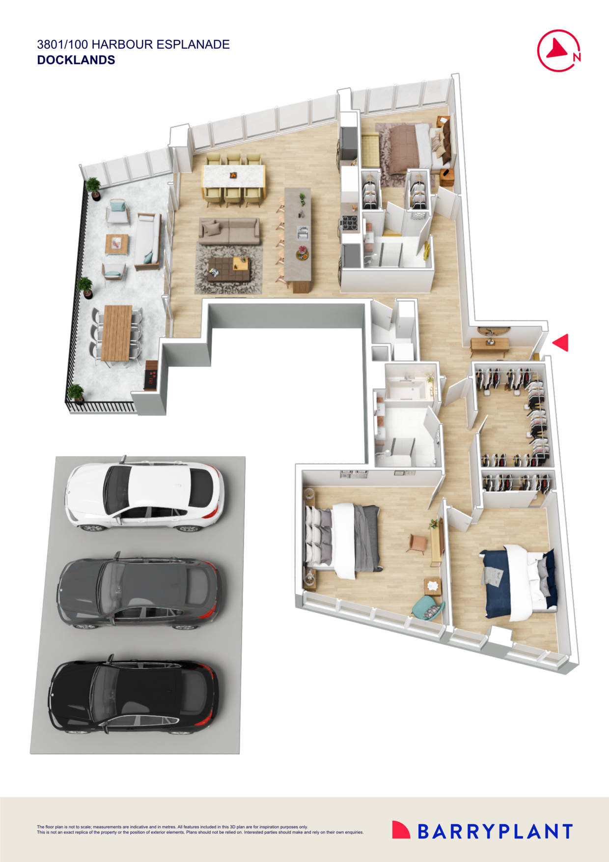 3801/100 Harbour Esplanade, Docklands, VIC 3008 - Thumbnail 1 - 25/03/2026