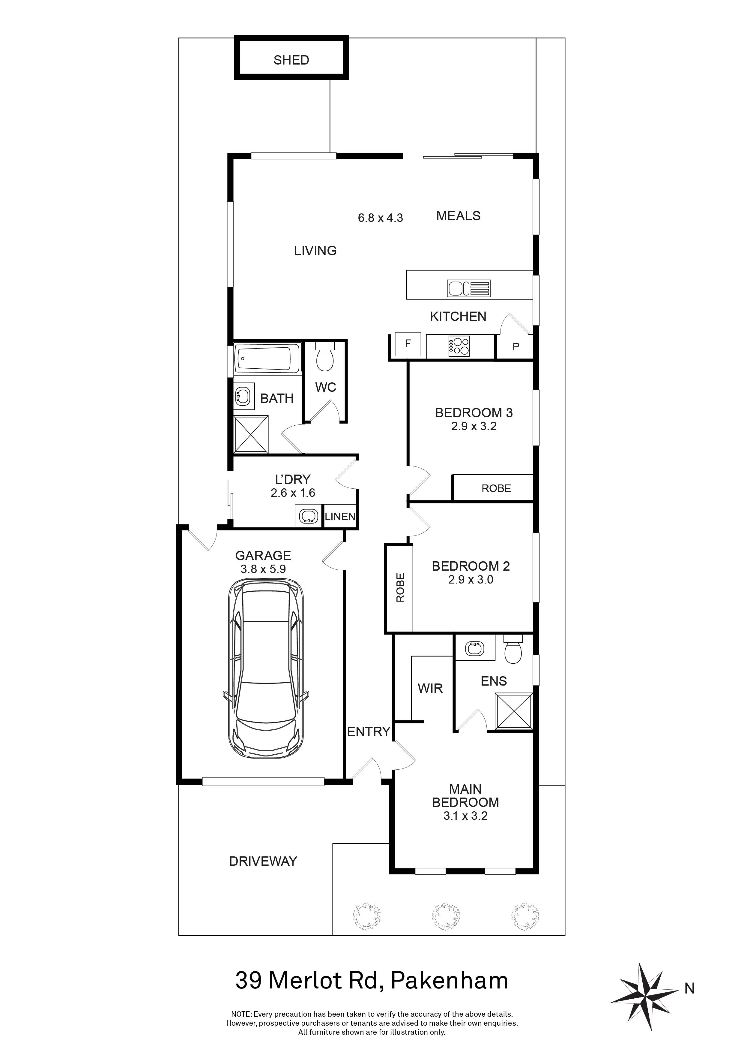 39 Merlot Road, Pakenham, VIC 3810 - Thumbnail 1 - 24/01/2024
