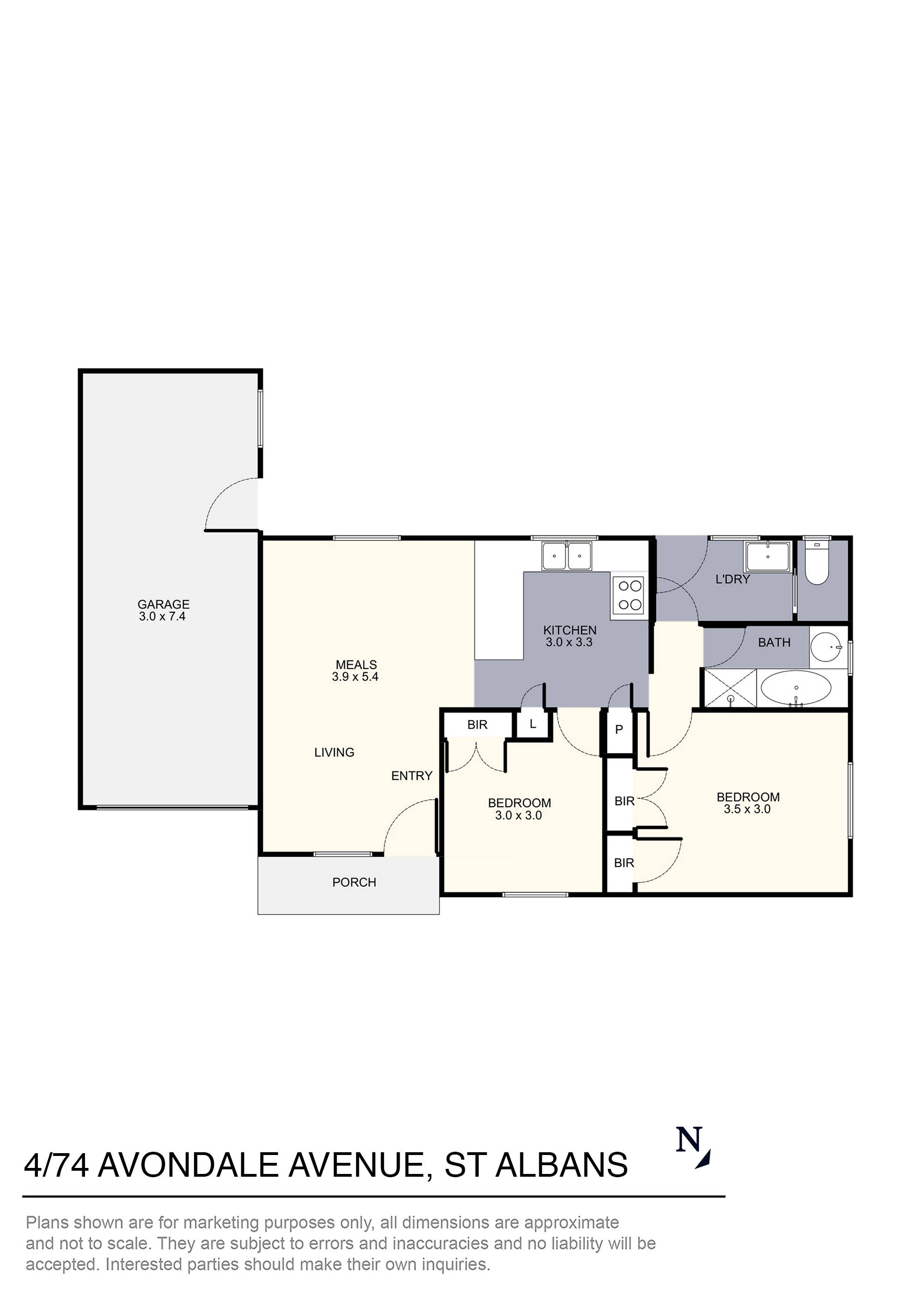 4/74 Avondale Avenue, St Albans, VIC 3021 - Thumbnail 1 - 26/02/2026