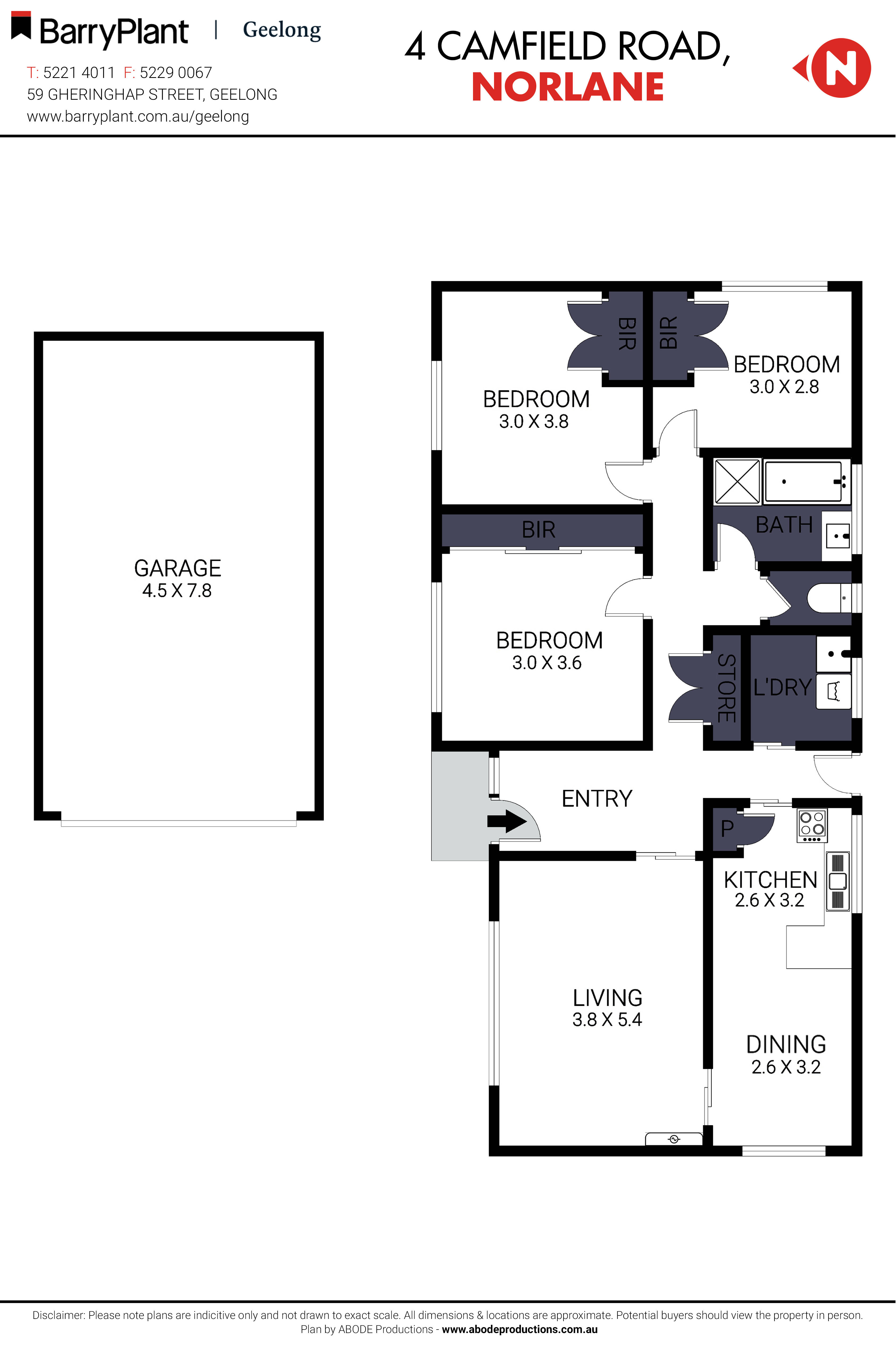 4 Camfield Road, Norlane, VIC 3214 - Thumbnail 1 - 07/12/2022