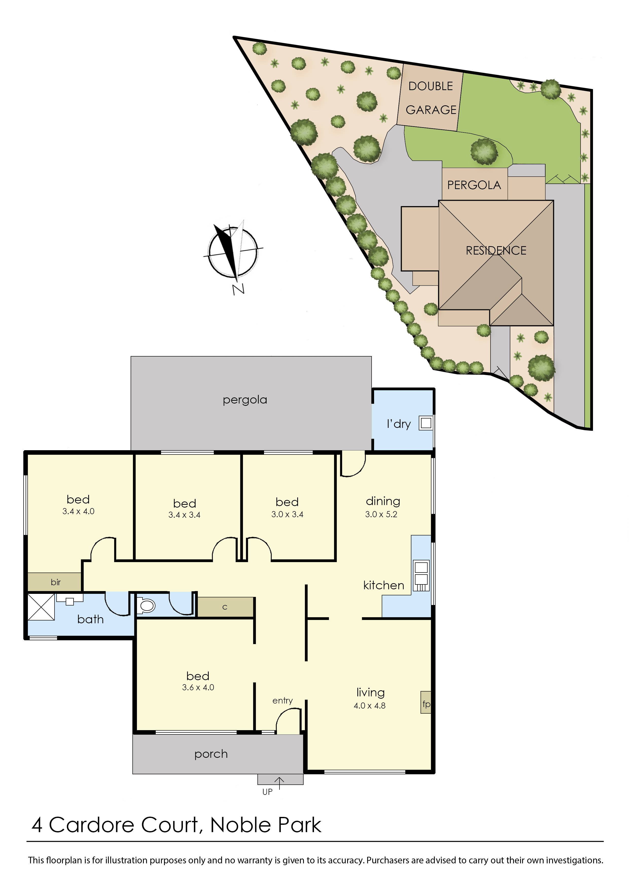 4 Cardore Court, Noble Park, VIC 3174 - Thumbnail 1 - 21/04/2022