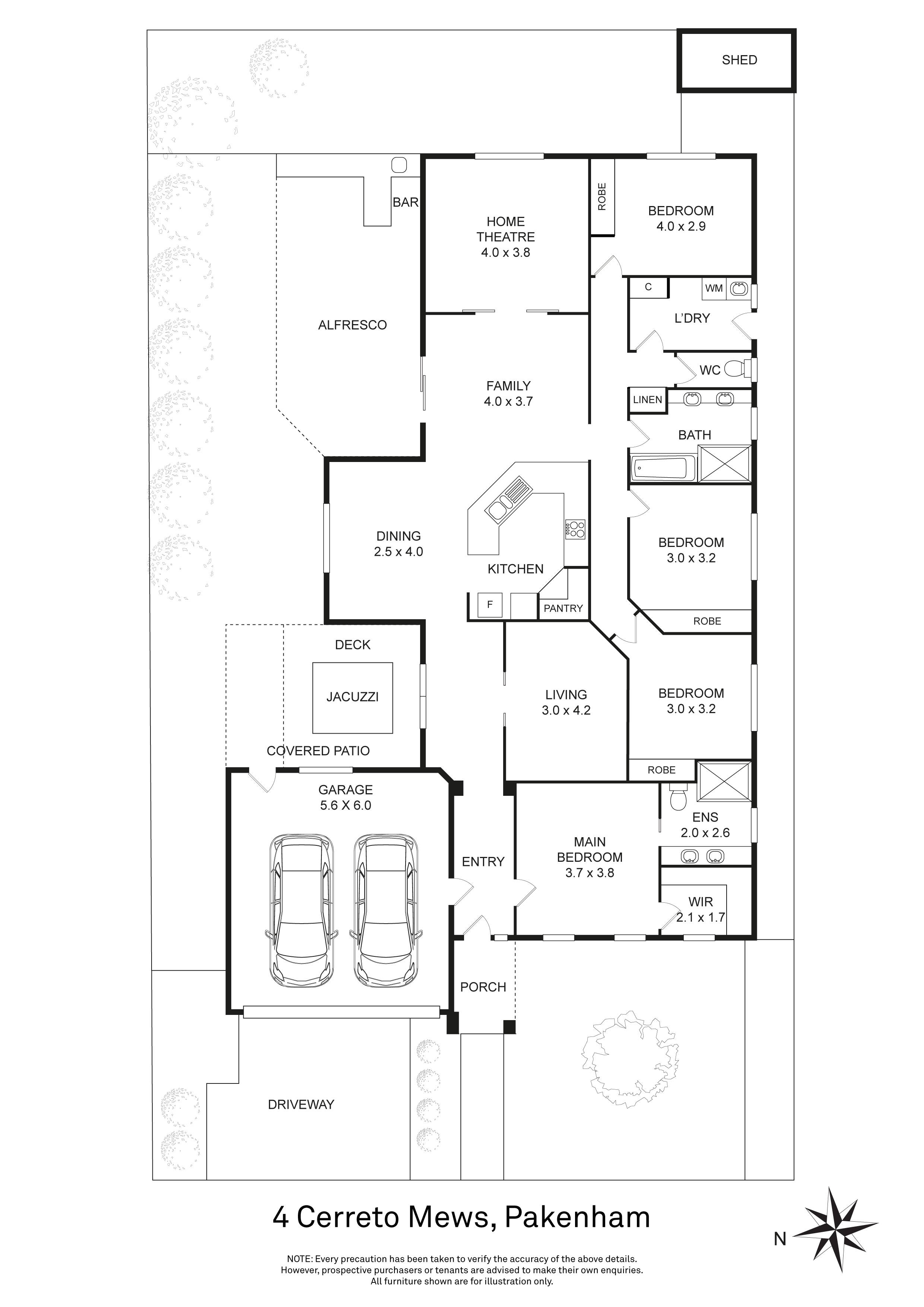 4 Cerreto Mews, Pakenham, VIC 3810 - Thumbnail 1 - 06/11/2024