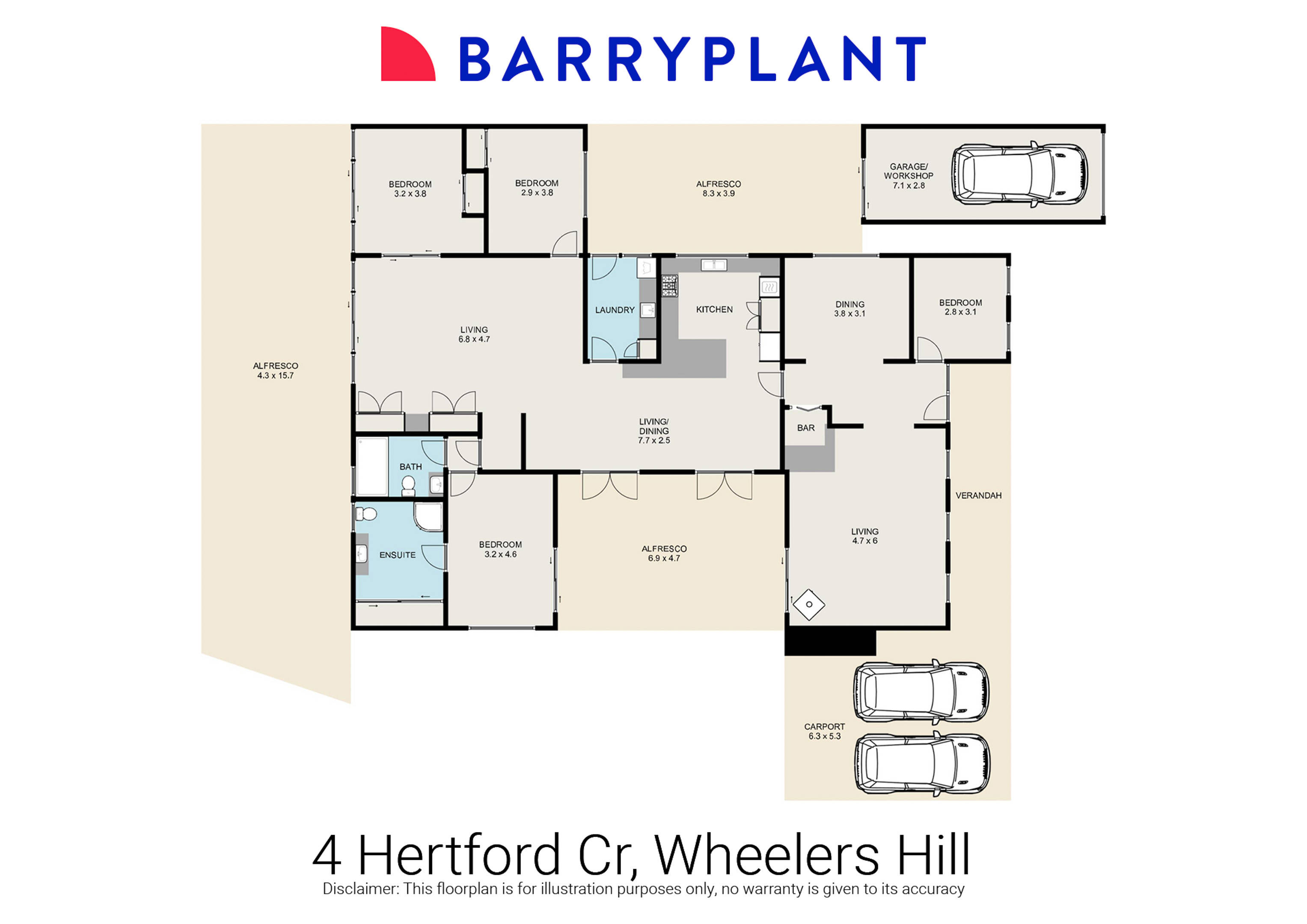 4 Hertford Crescent, Wheelers Hill, VIC 3150 - Thumbnail 1 - 23/04/2024
