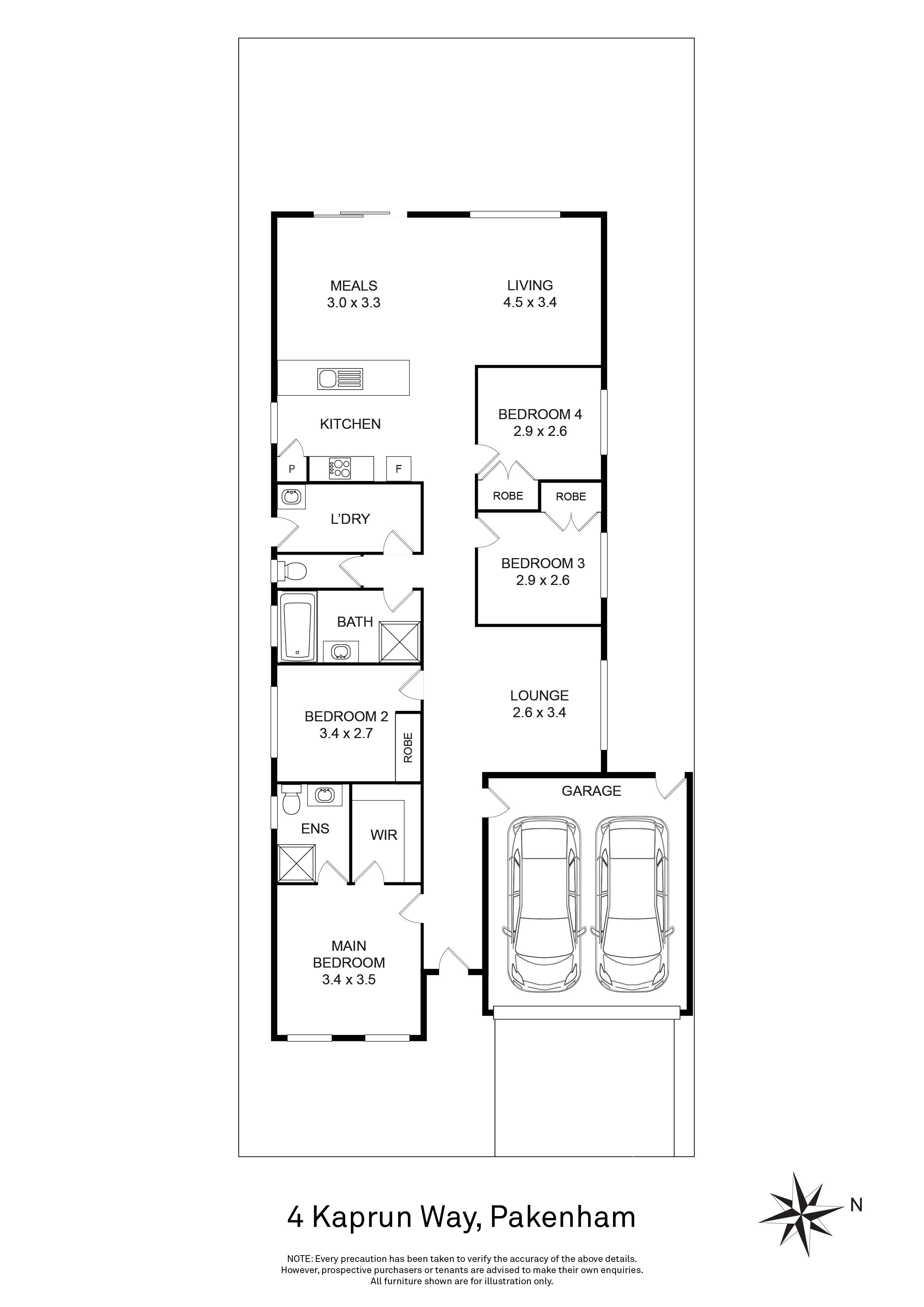 4 Kaprun Way, Pakenham, VIC 3810 - Thumbnail 1 - 29/02/2024