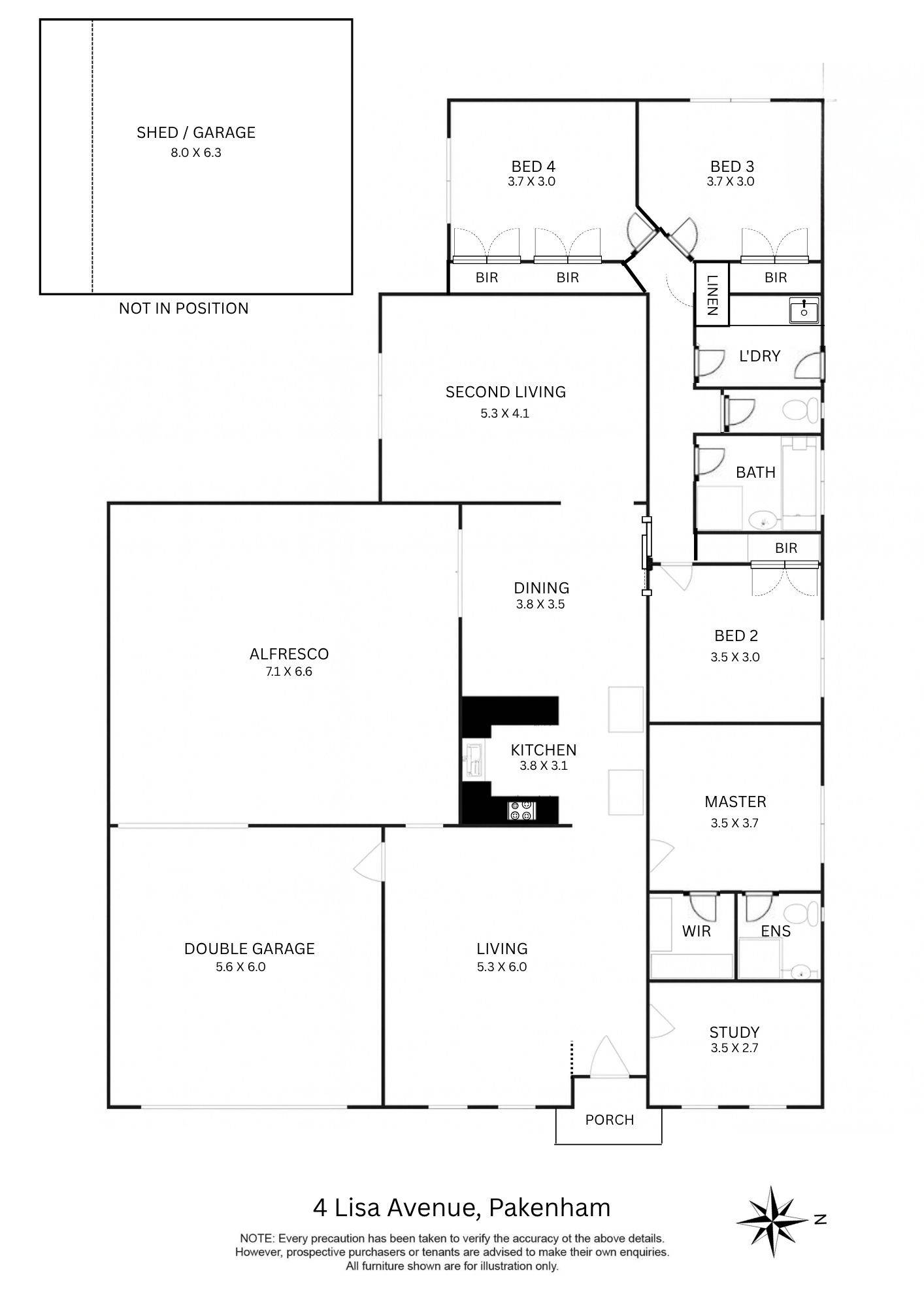 4 Lisa Avenue, Pakenham, VIC 3810 - Thumbnail 1 - 20/11/2025