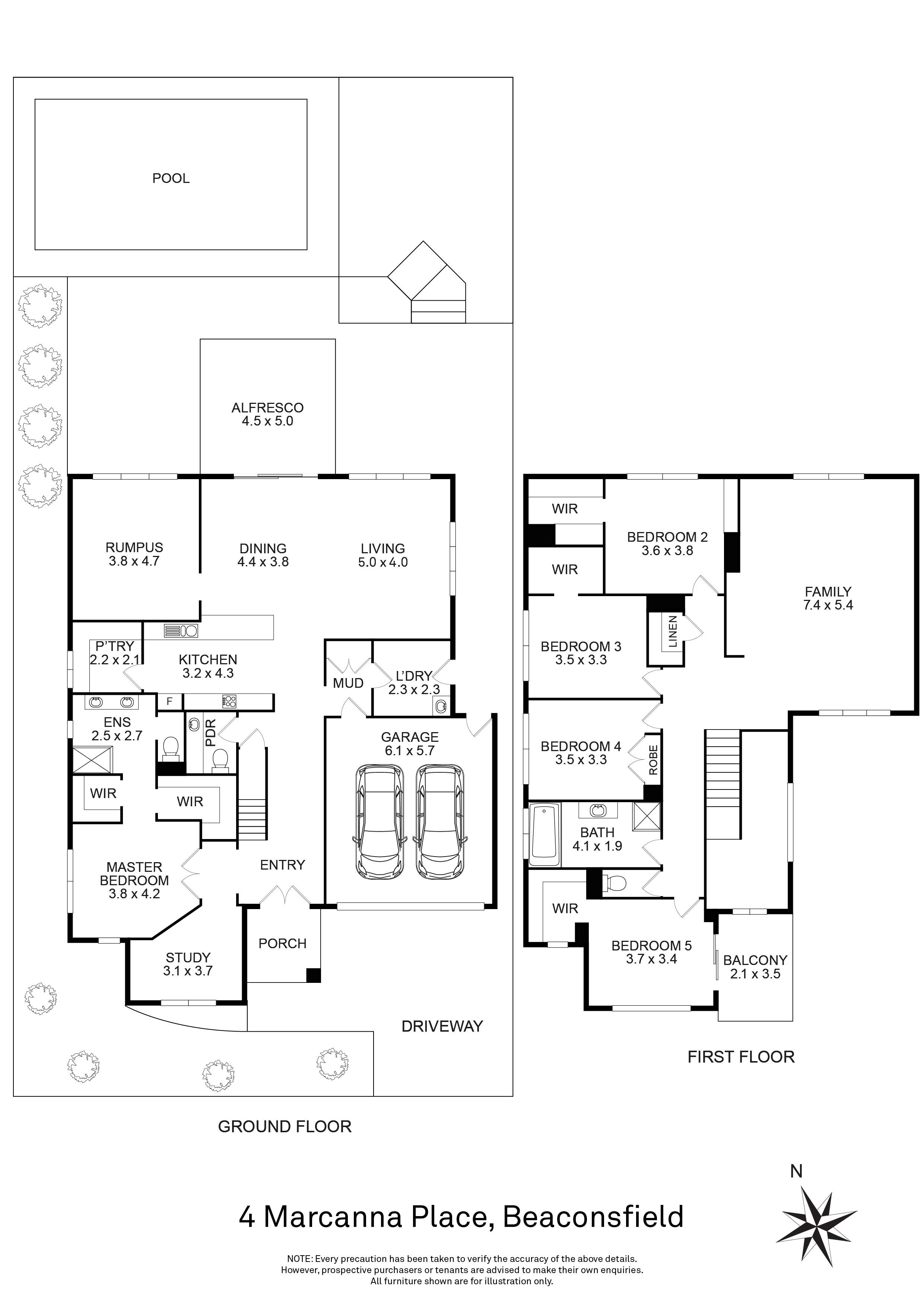 4 Marcanna Place, Beaconsfield, VIC 3807 - Thumbnail 1 - 25/01/2023