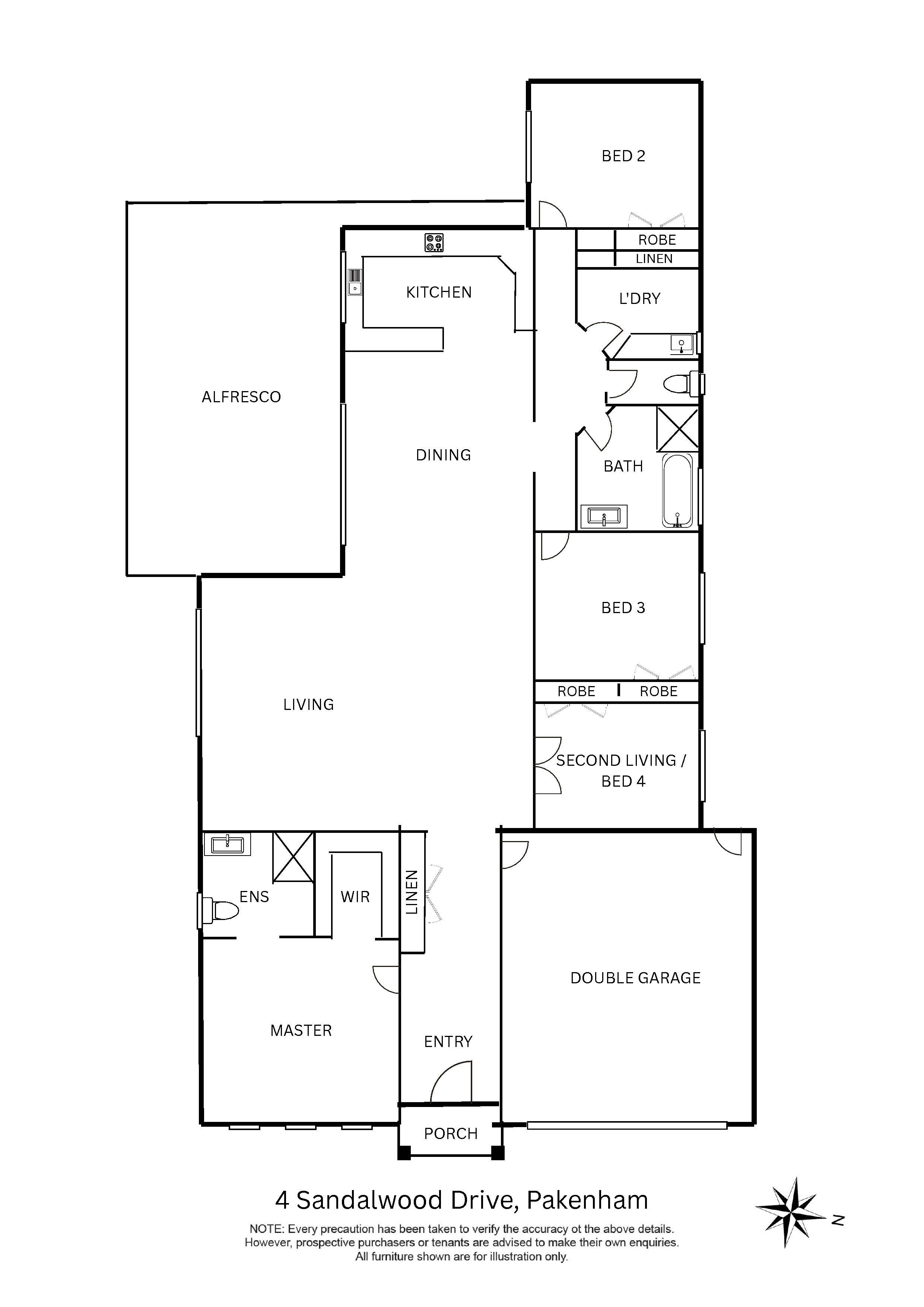 4 Sandalwood Drive, Pakenham, VIC 3810 - Thumbnail 1 - 04/12/2025