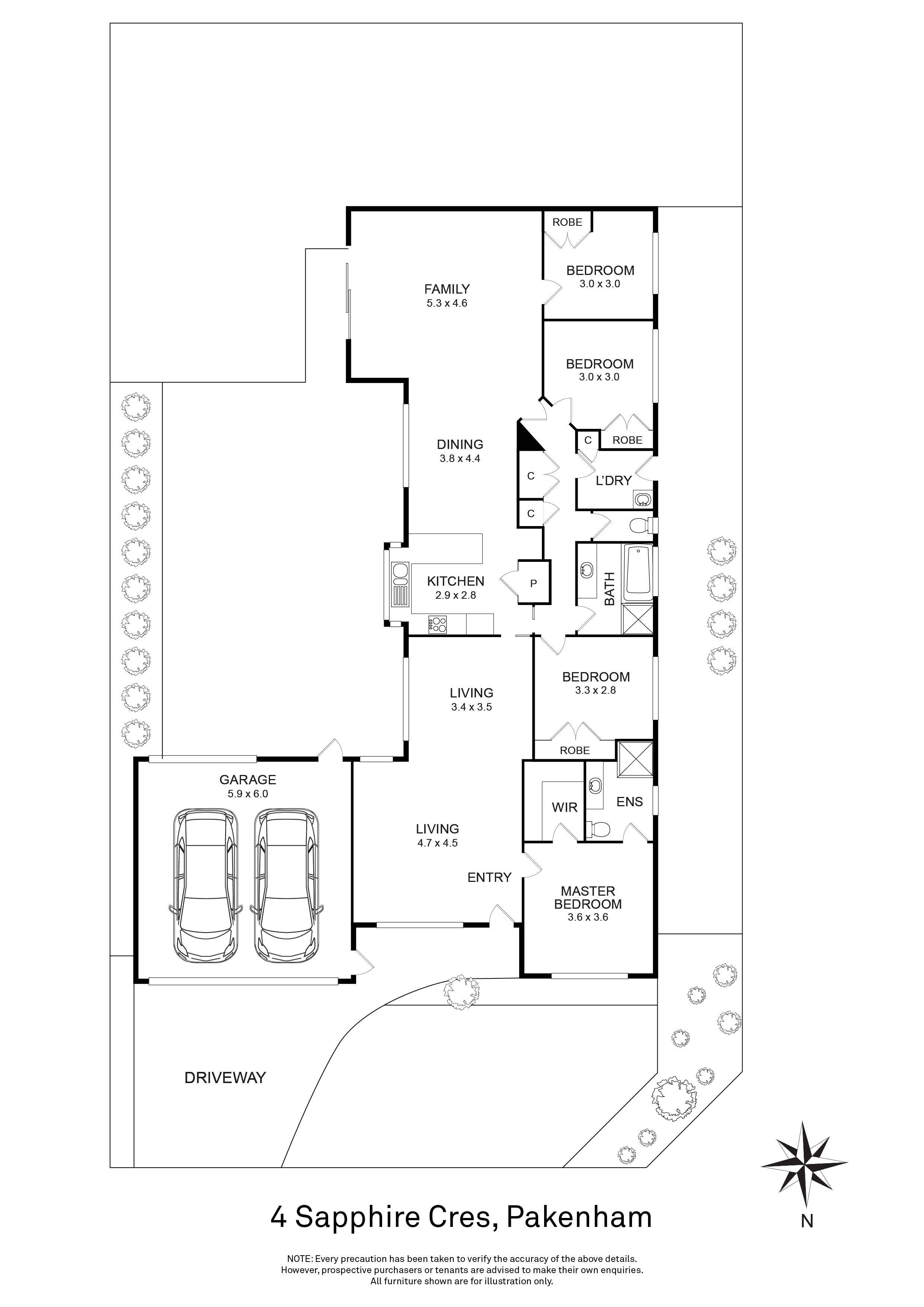 4 Sapphire Crescent, Pakenham, VIC 3810 - Thumbnail 1 - 04/10/2023