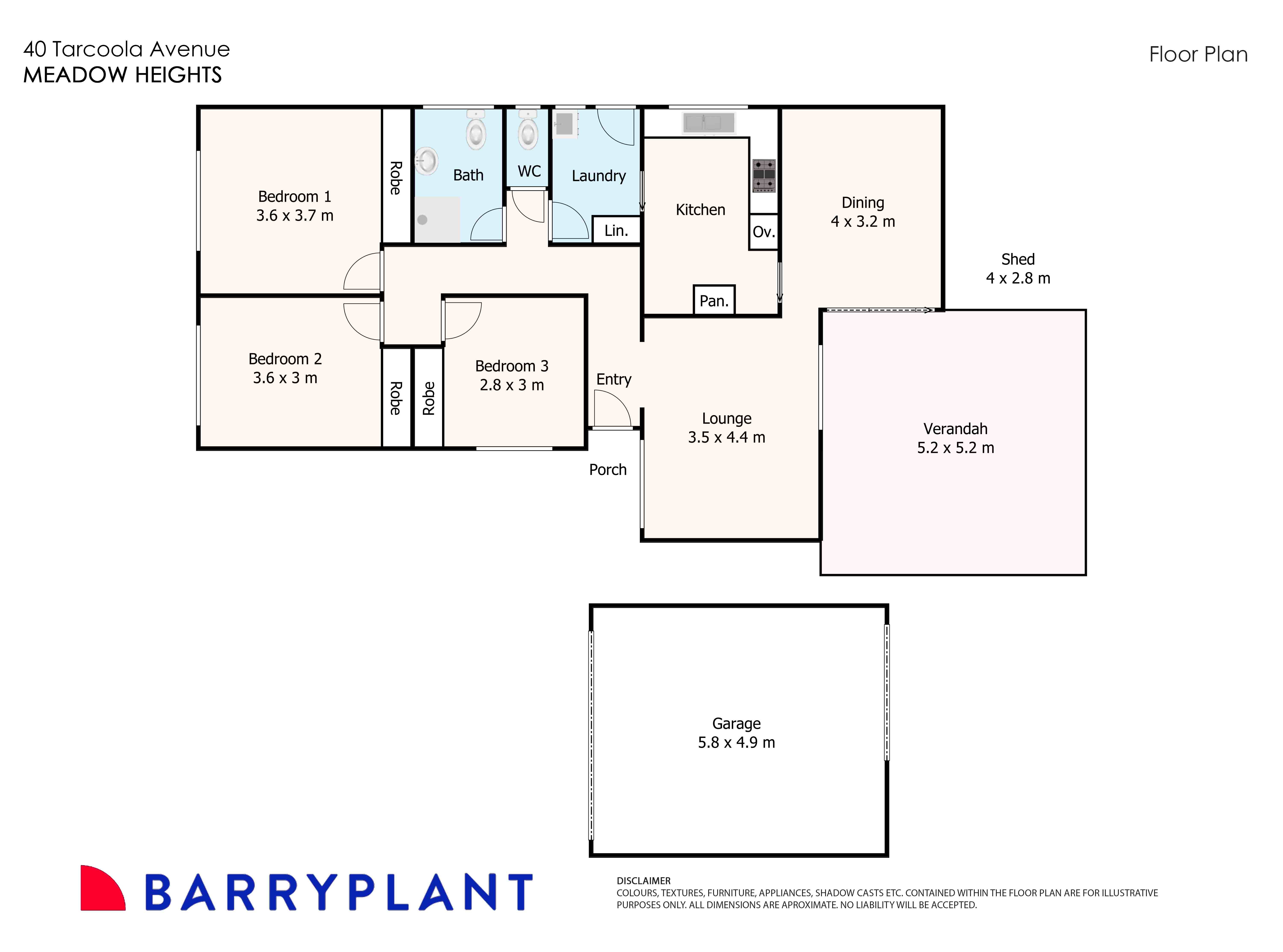 40 Tarcoola Avenue, Meadow Heights, VIC 3048 - Thumbnail 1 - 28/07/2025