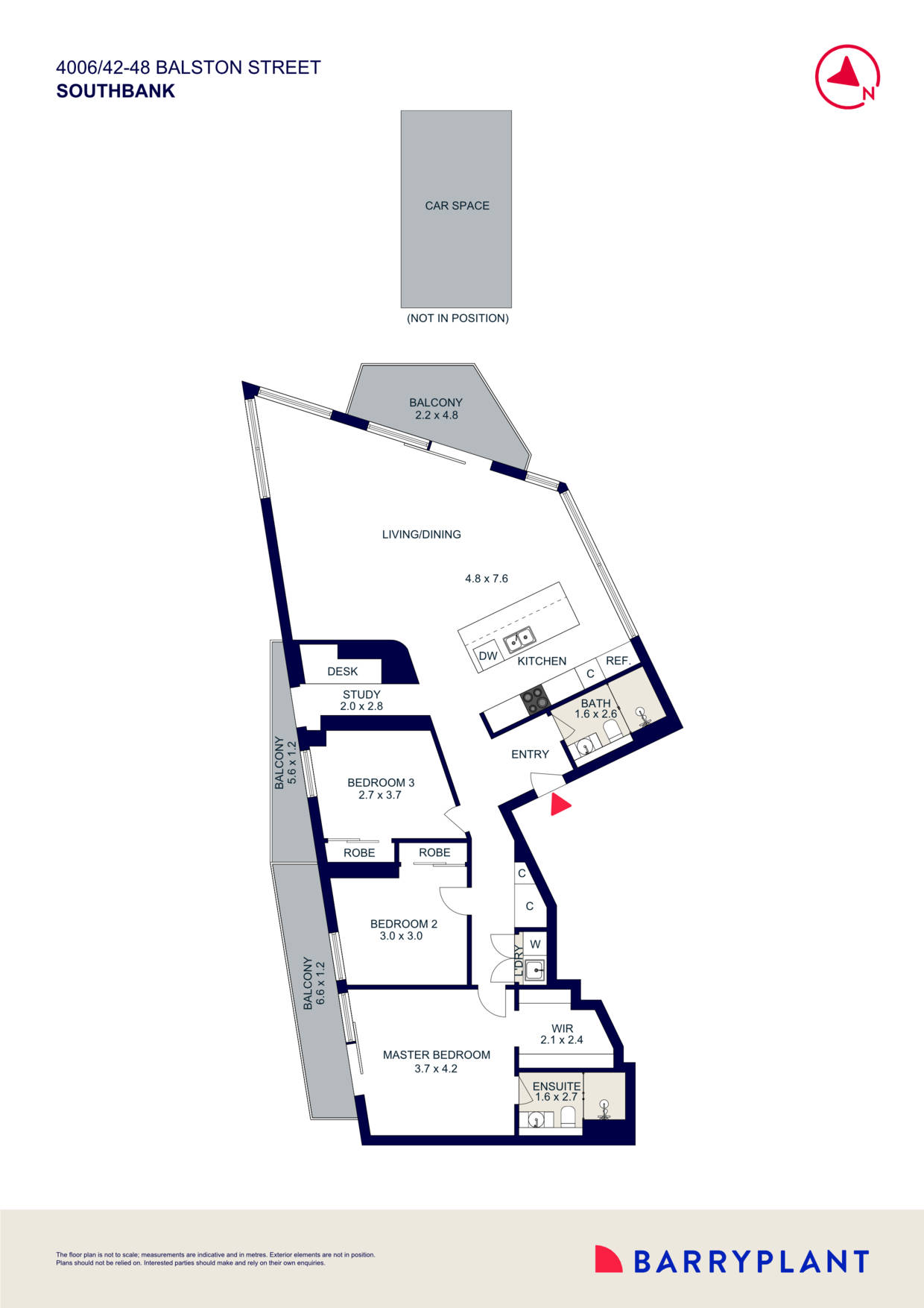 4006/42-48 Balston Street, Southbank, VIC 3006 - Thumbnail 1 - 15/07/2026