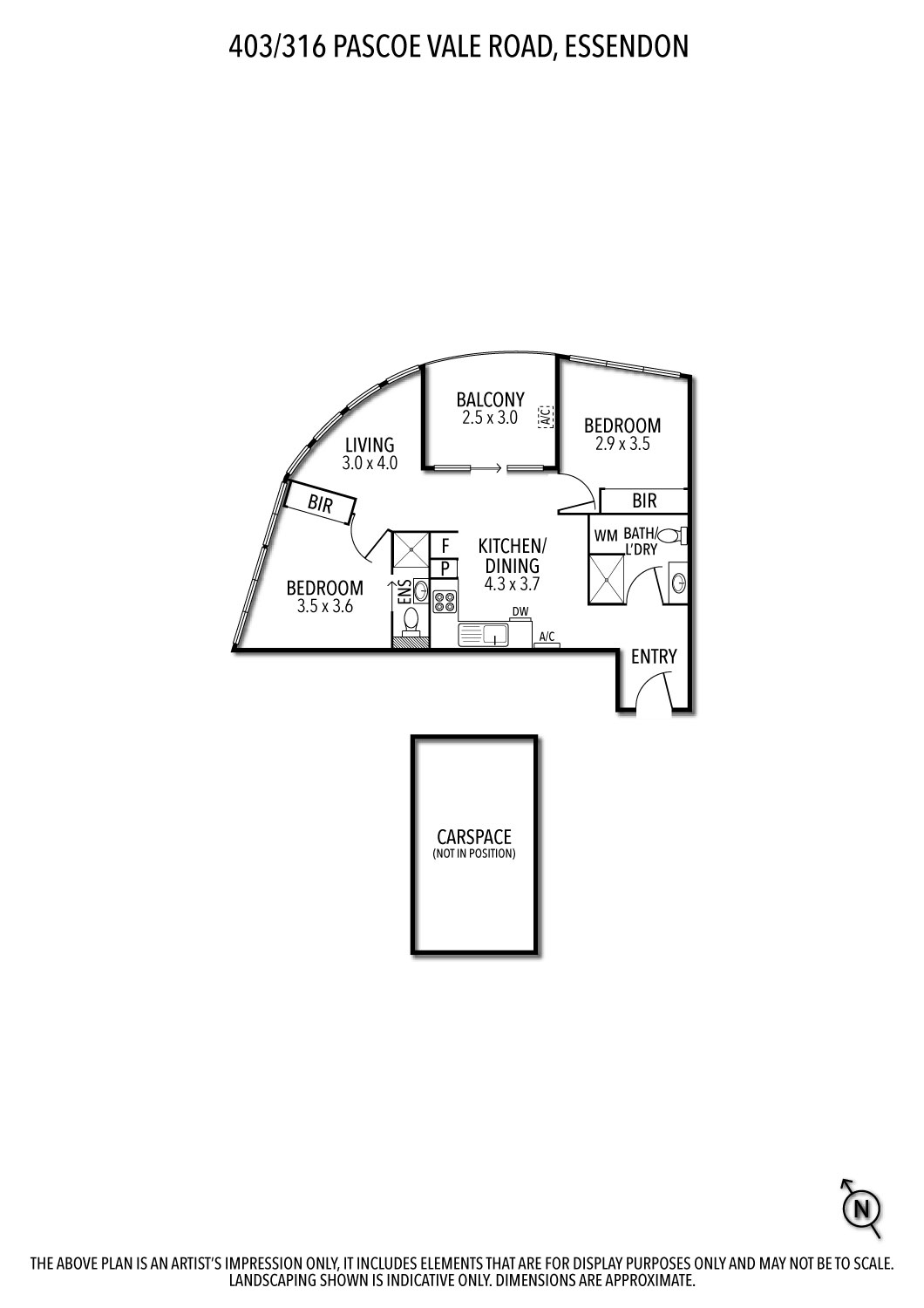 403/316 Pascoe Vale Road, Essendon, VIC 3040 - Thumbnail 1 - 28/02/2025