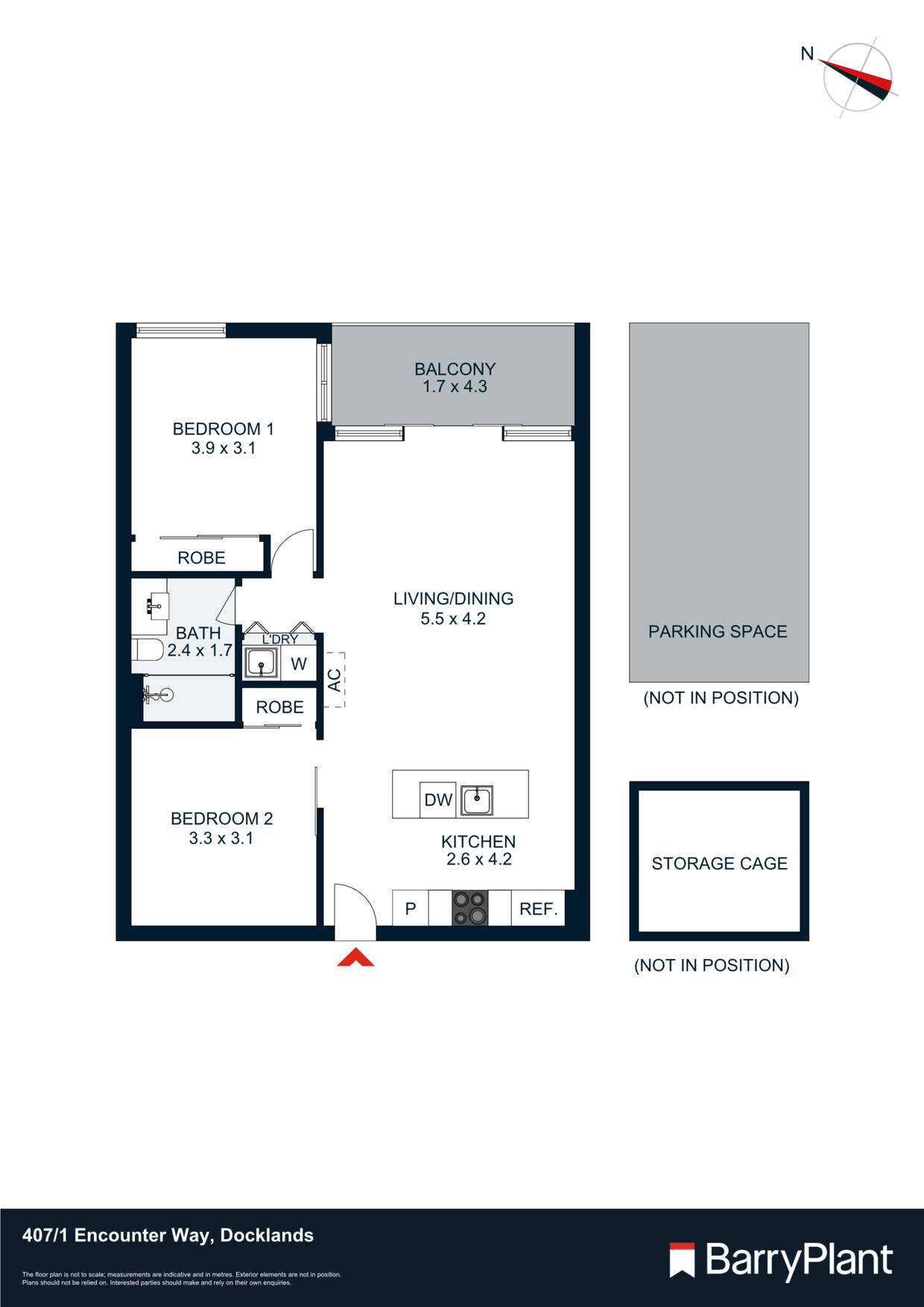 407/1 Encounter Way, Docklands, VIC 3008 - Thumbnail 1 - 29/11/2022
