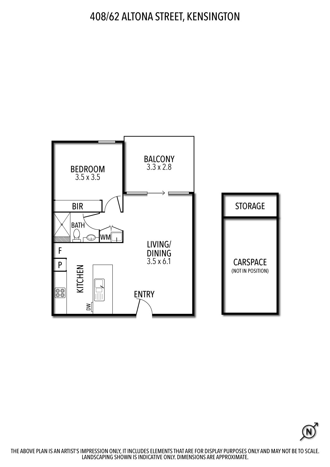 408/62 Altona Street, Kensington, VIC 3031 - Thumbnail 1 - 02/11/2023