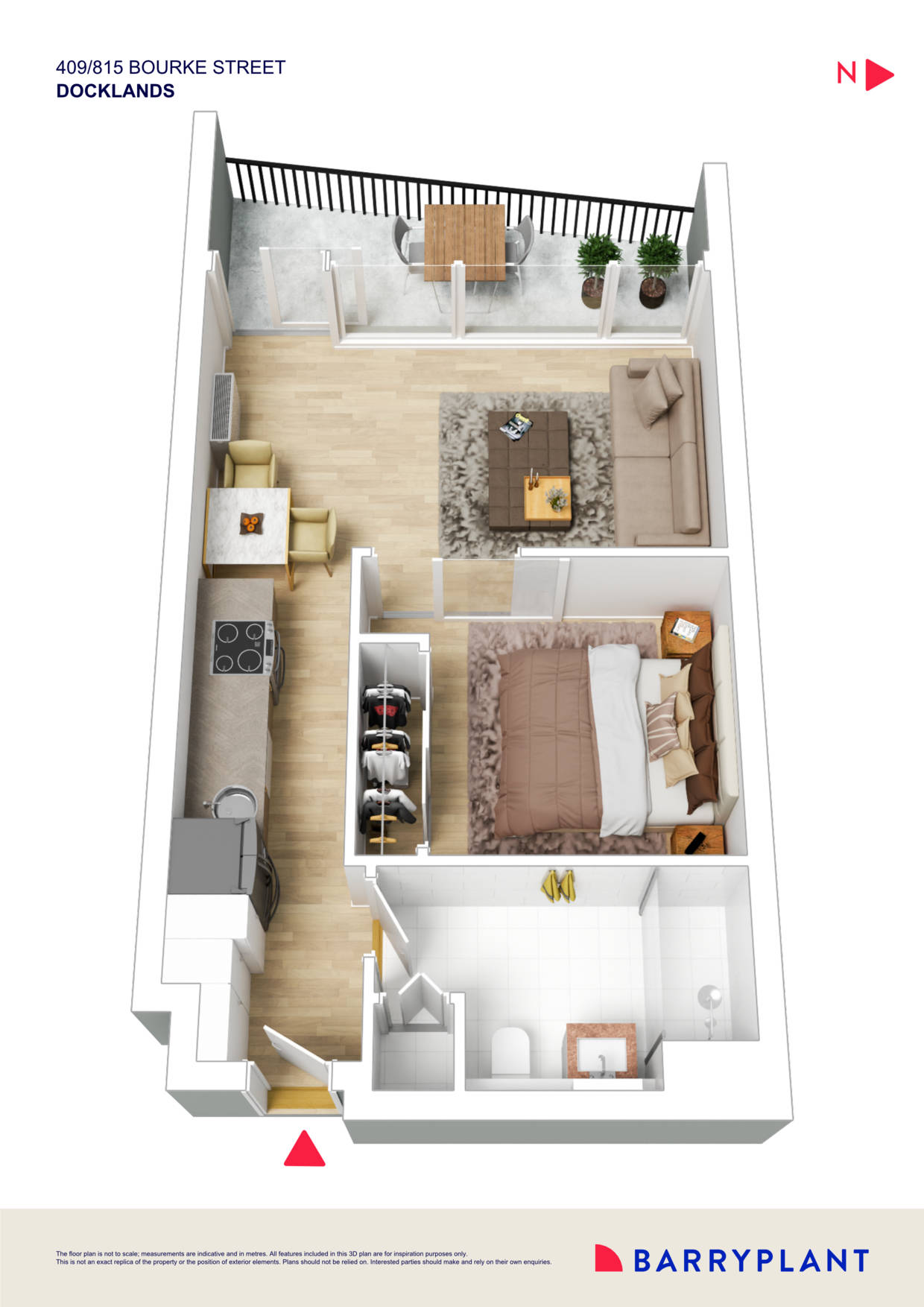 409/815 Bourke Street, Docklands, VIC 3008 - Thumbnail 1 - 06/02/2024