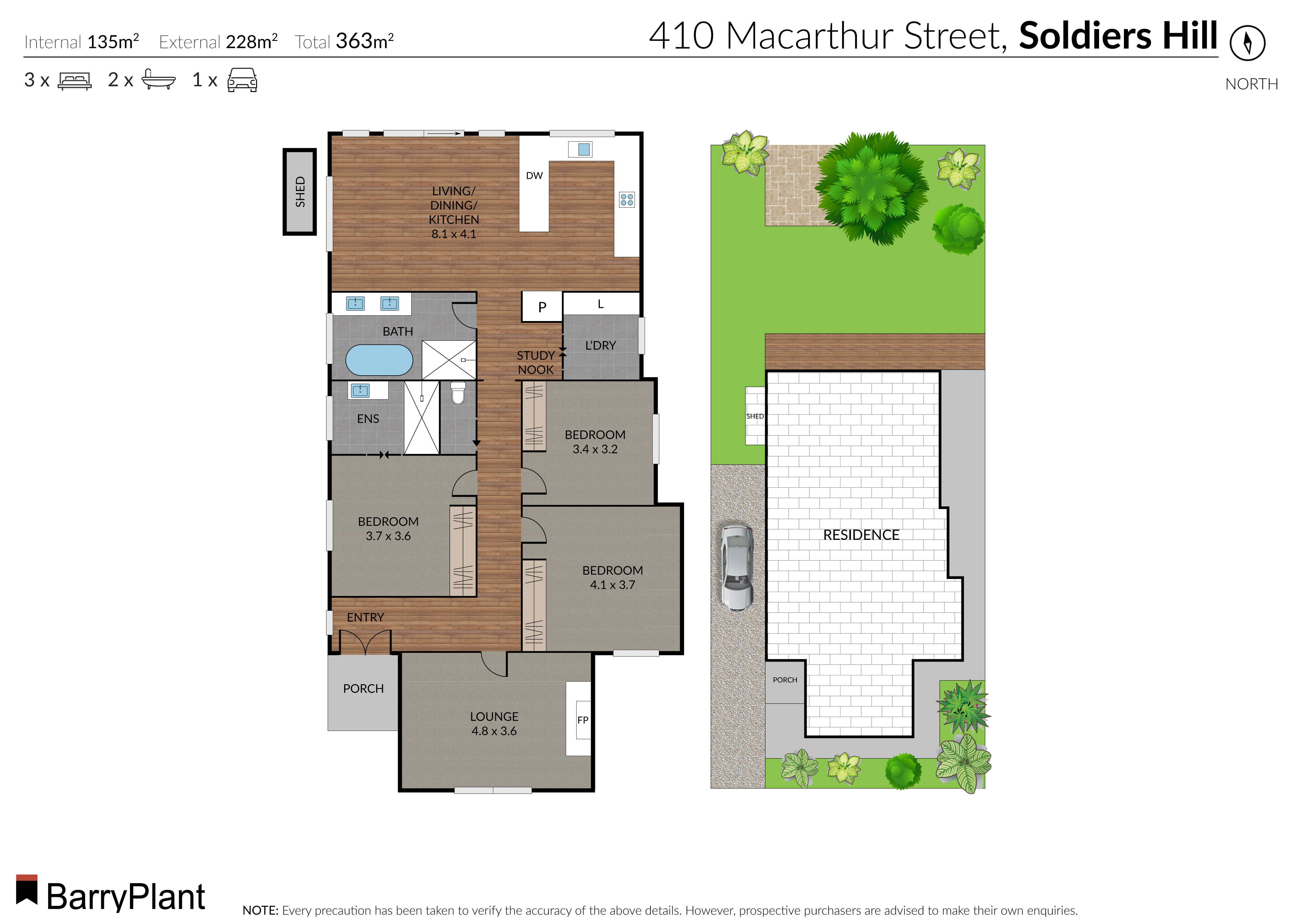 410 MacArthur Street, Soldiers Hill, VIC 3350 - Thumbnail 1 - 31/03/2022