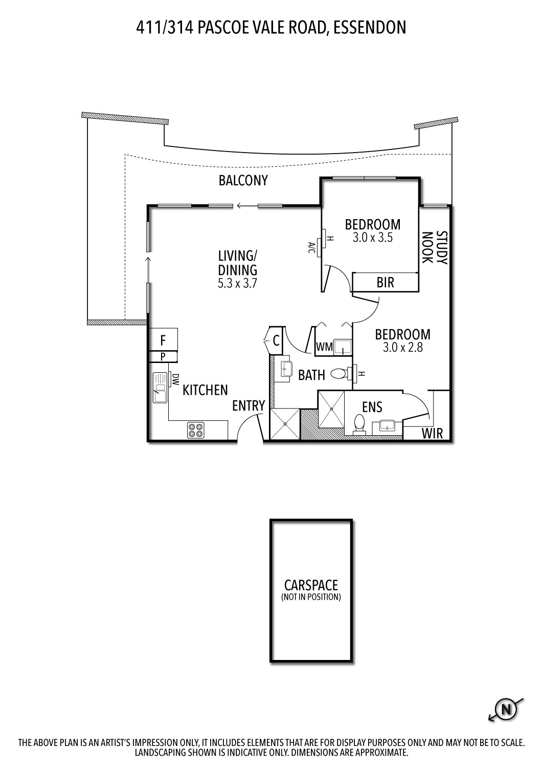 411/314 Pascoe Vale Road, Essendon, VIC 3040 - Thumbnail 1 - 09/02/2023