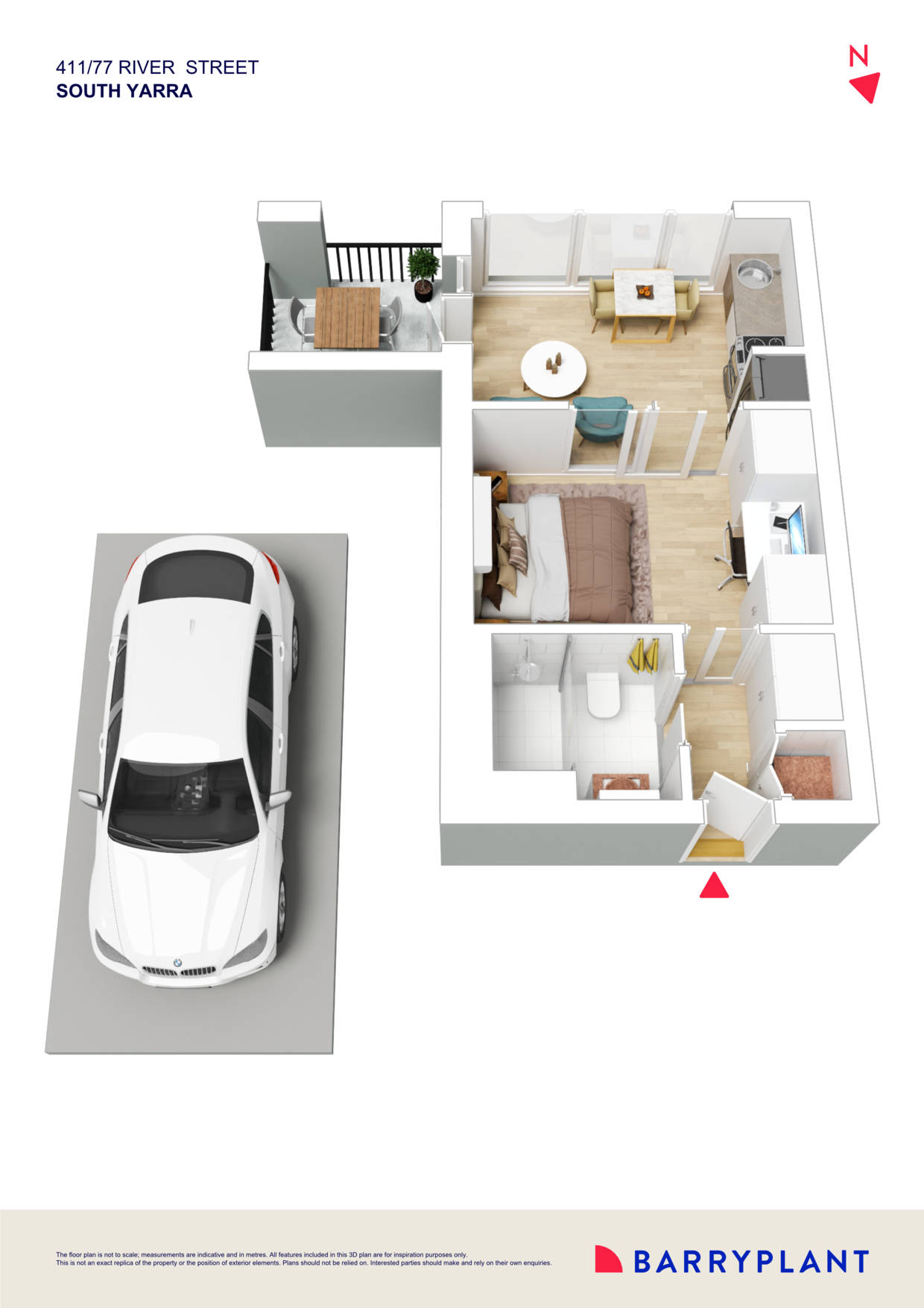 411/77 River Street, South Yarra, VIC 3141 - Thumbnail 1 - 03/07/2024