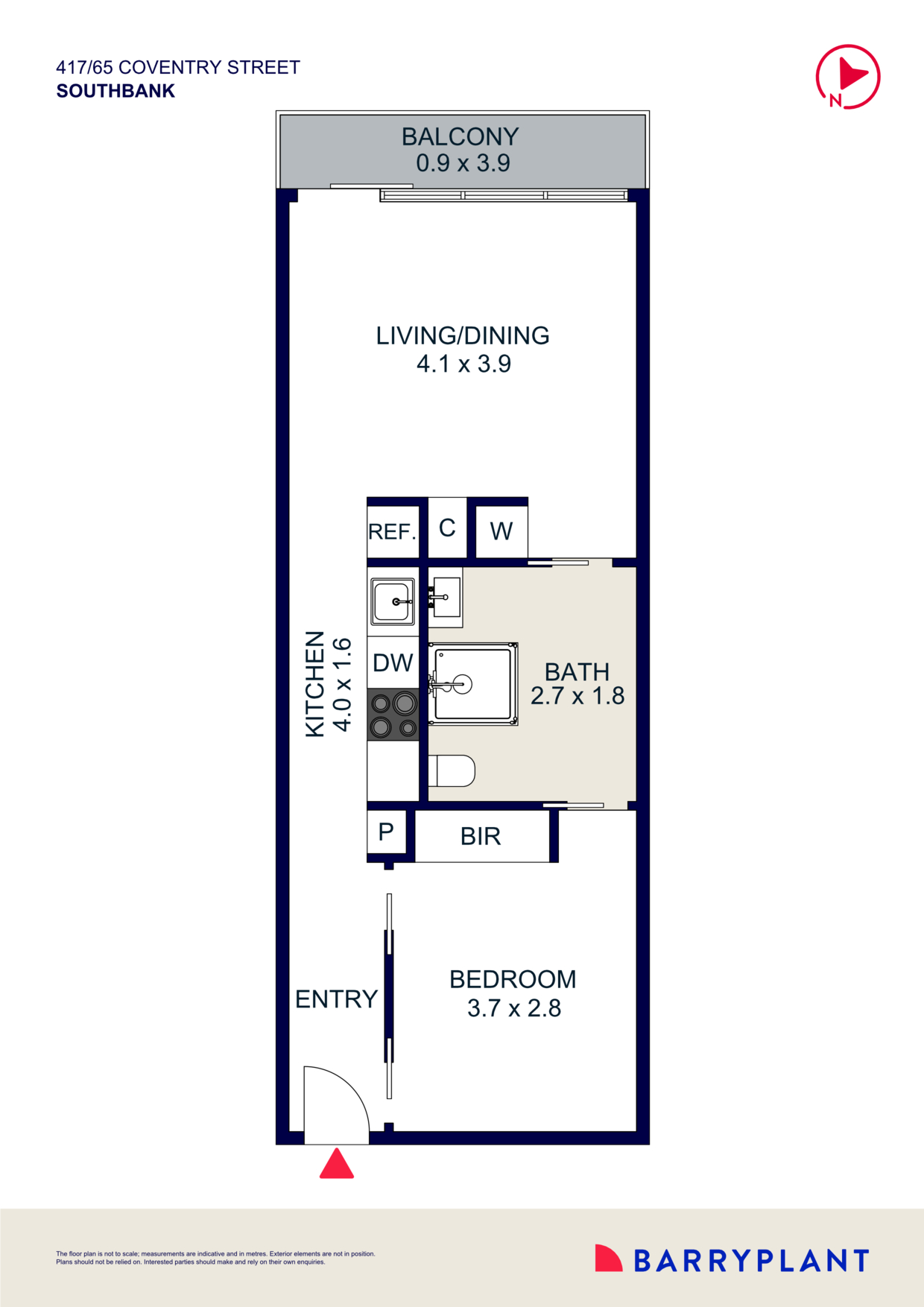 417/65 Coventry Street, Southbank, VIC 3006 - Thumbnail 1 - 16/10/2025