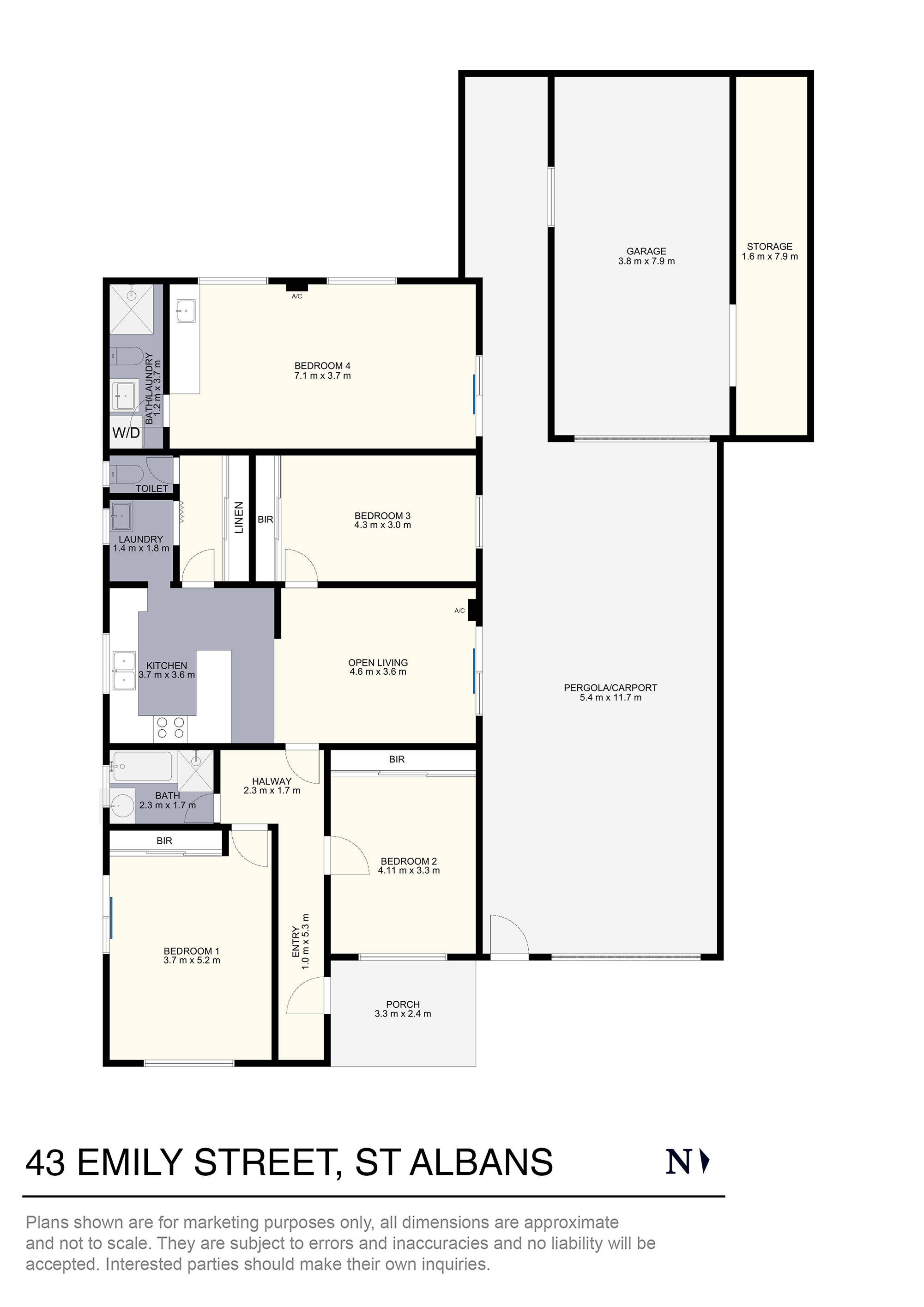 43 Emily Street, St Albans, VIC 3021 - Thumbnail 1 - 01/07/2022