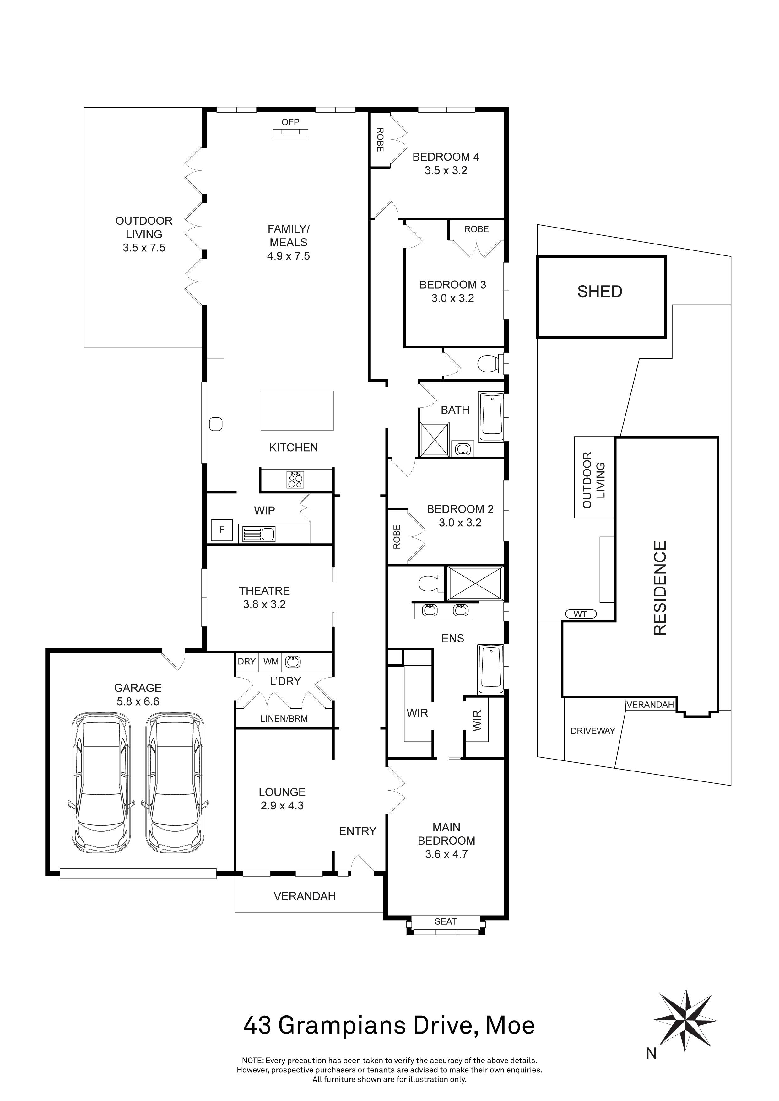43 Grampians Drive, Moe, VIC 3825 - Thumbnail 1 - 12/05/2026