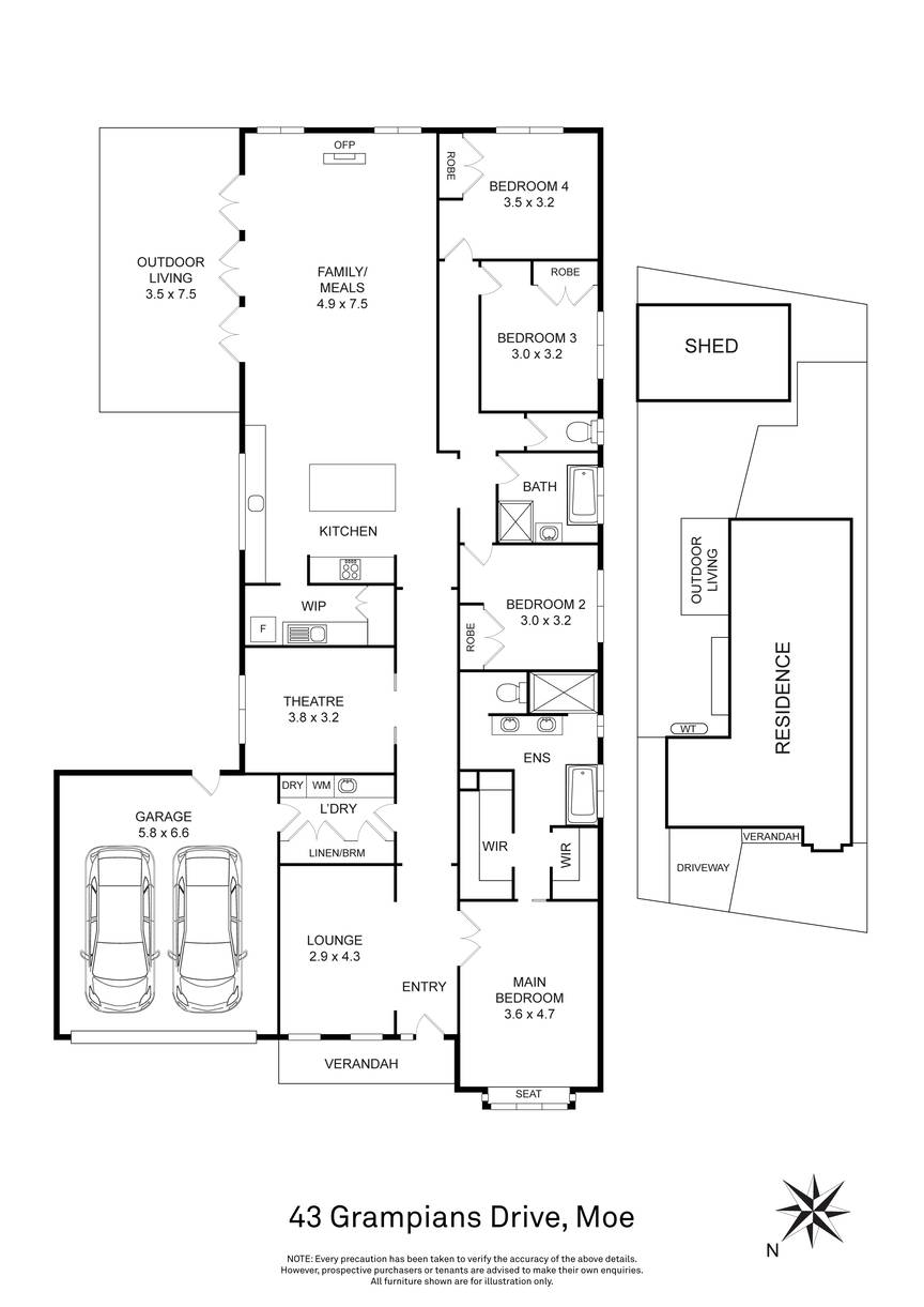 43 Grampians Drive, Moe, VIC 3825 - Thumbnail 1 - 12/05/2026