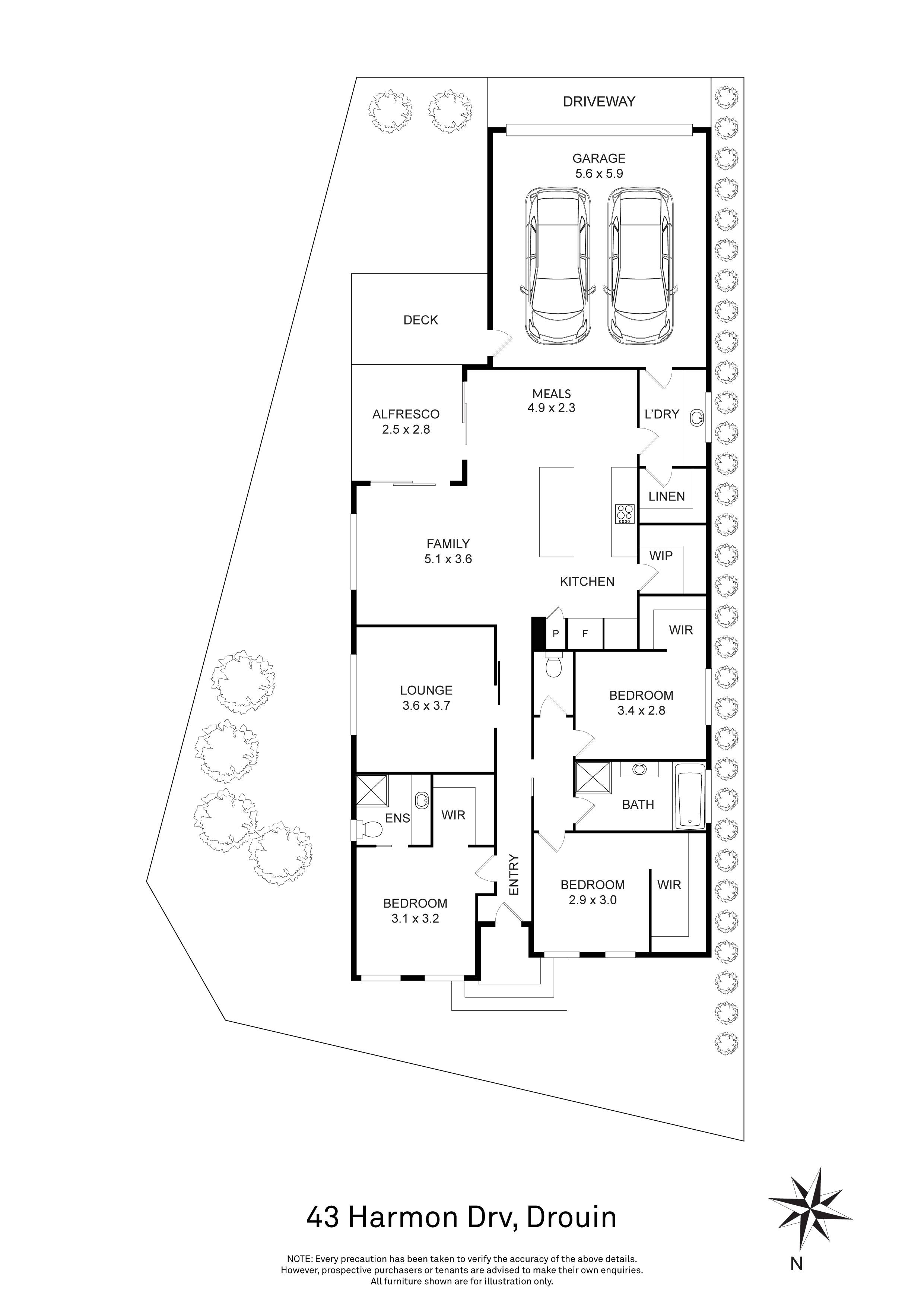 43 Harmon Drive, Drouin, VIC 3818 - Thumbnail 1 - 13/03/2026