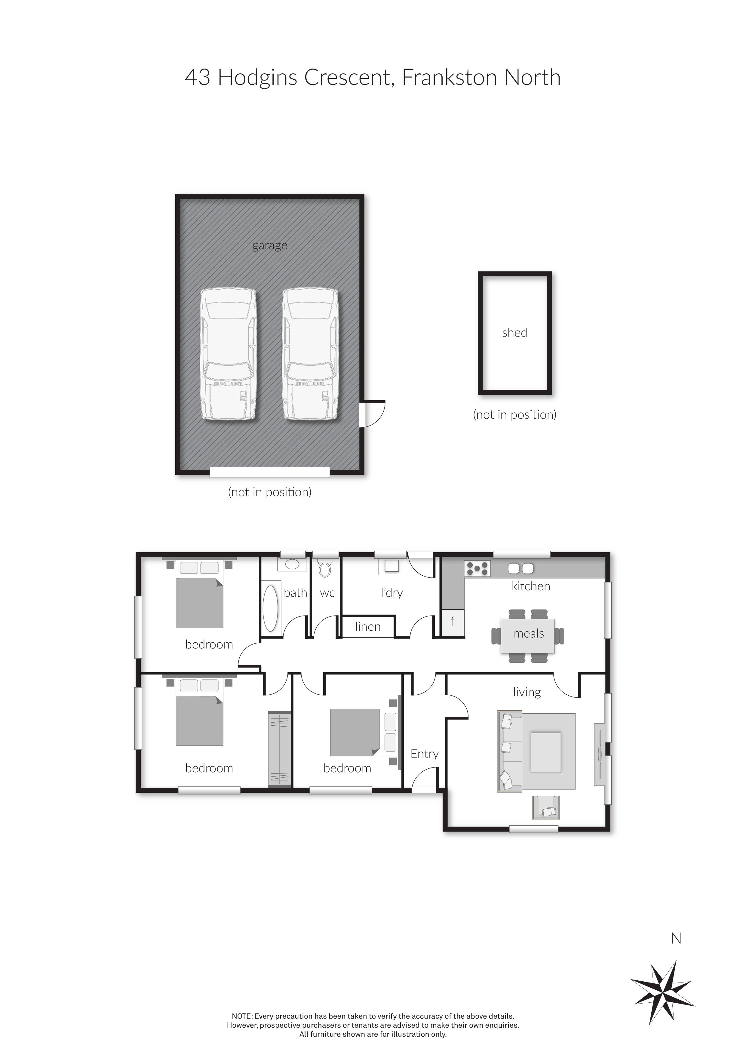 43 Hodgins Crescent, Frankston North, VIC 3200 - Thumbnail 1 - 31/07/2025