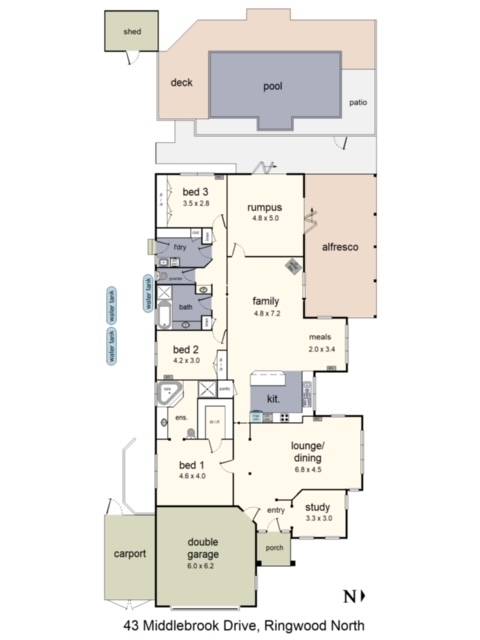 43 Middlebrook Drive, Ringwood North, VIC 3134 - Thumbnail 1 - 01/12/2021
